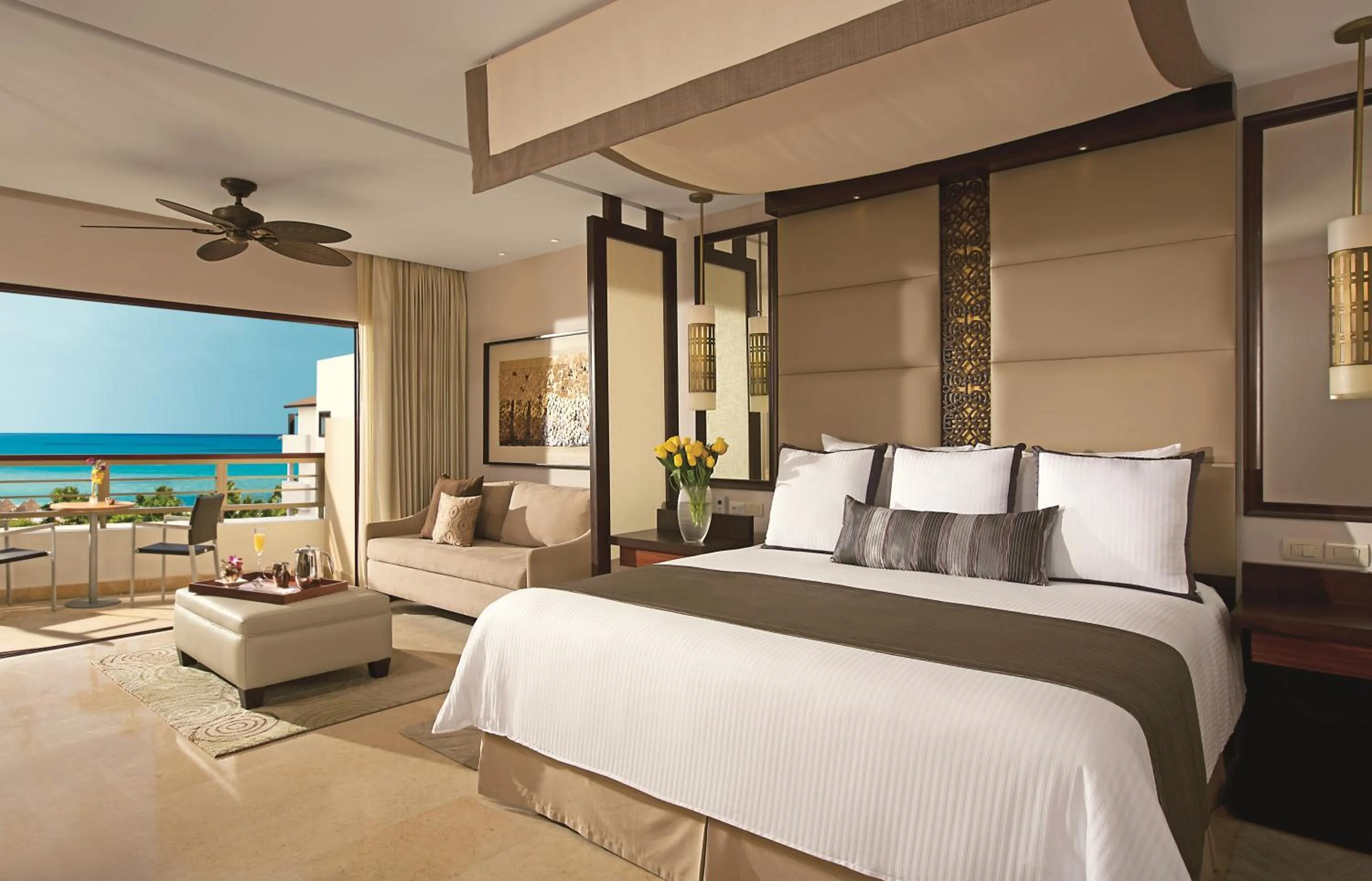 Decorative detail, Bed in Secrets Playa Mujeres Golf & Spa Resort - All Inclusive Adults Only - Grand Reopening Coming Soon!