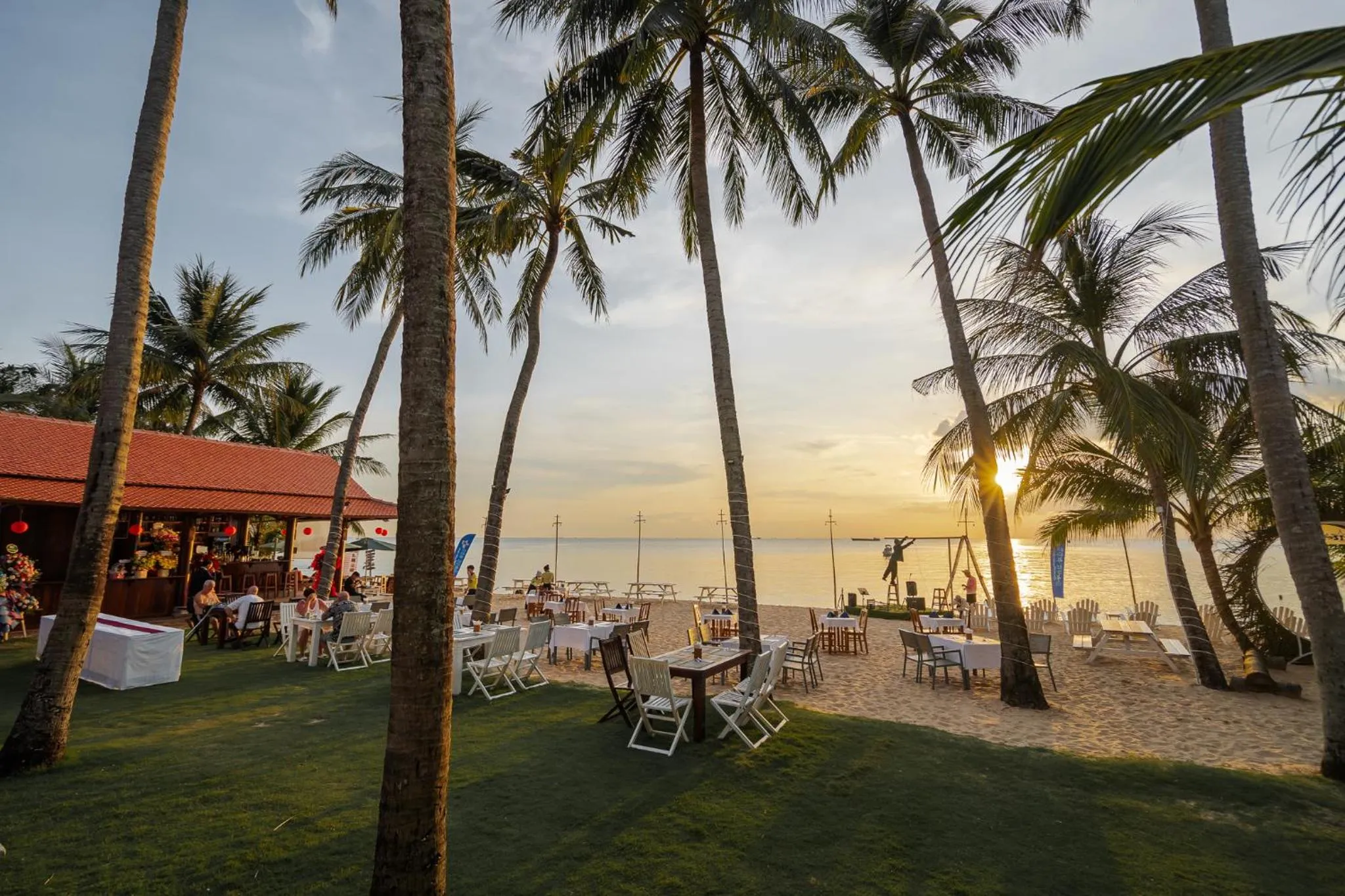 sunbed in Sea Star Resort
