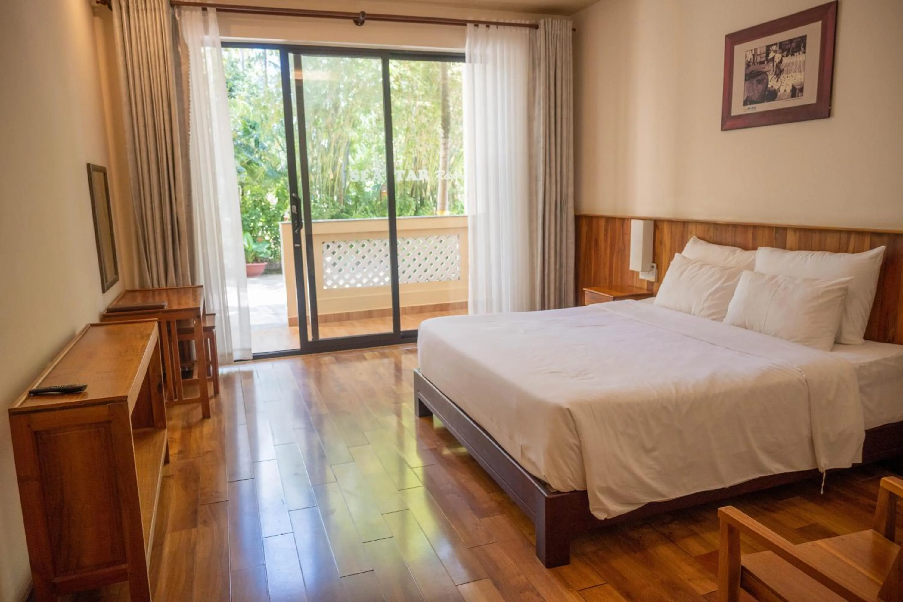 Bed in Sea Star Resort