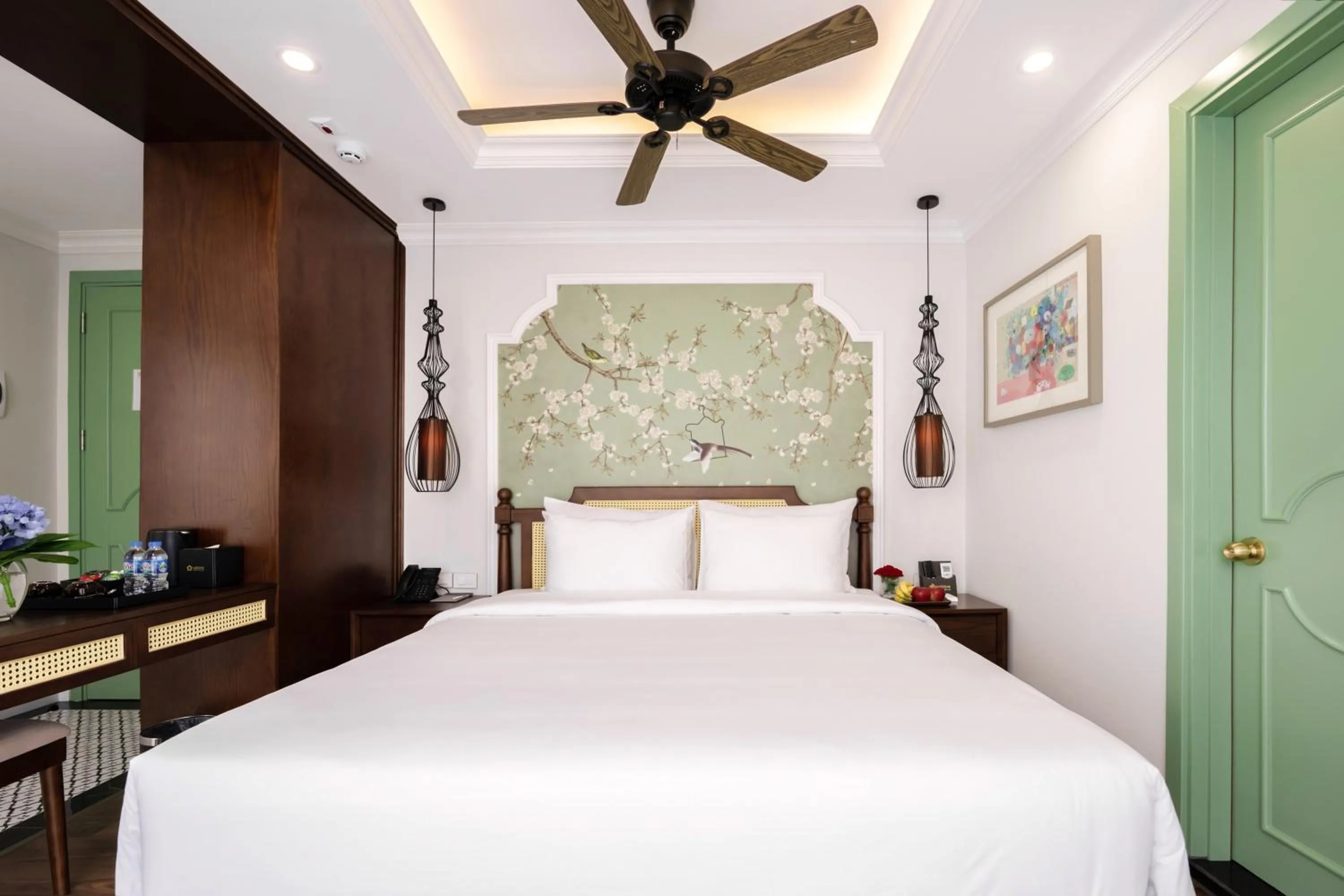 Bed in Lestar Hotel Hanoi