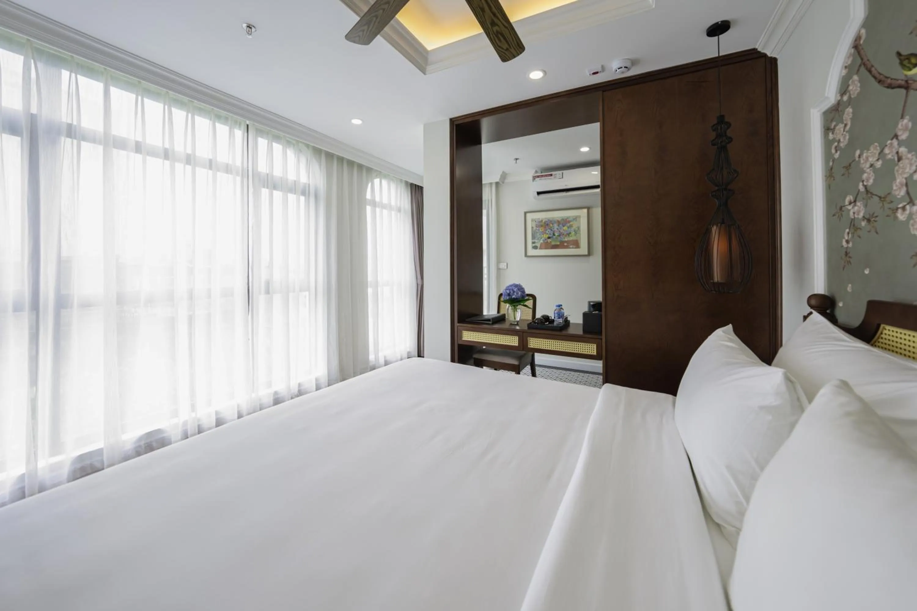 Bed in Lestar Hotel Hanoi