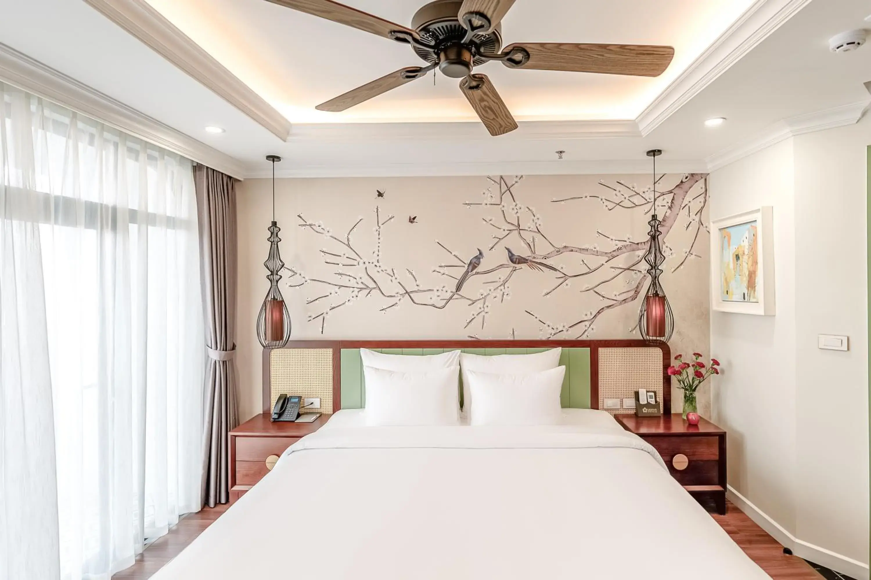 Deluxe Double or Twin Room with Balcony in Lestar Hotel Hanoi Deluxe Double or Twin Room with Balcony in Lestar Hotel Hanoi