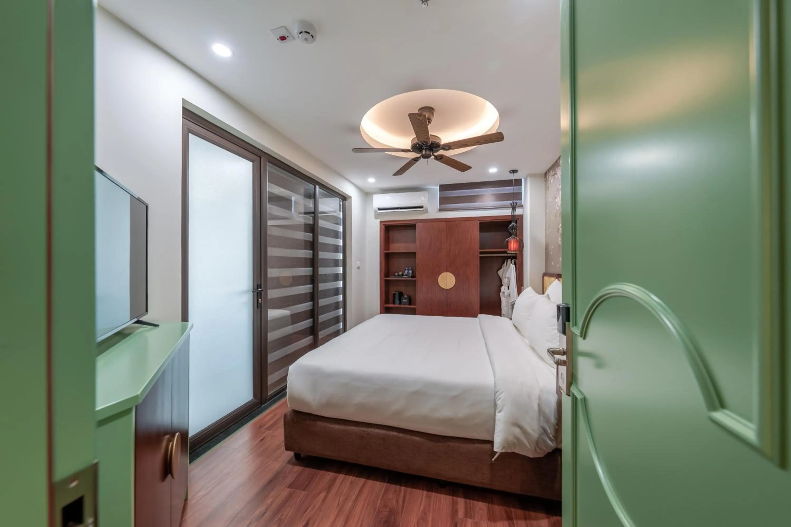 furniture, Bed in Lestar Hotel Hanoi