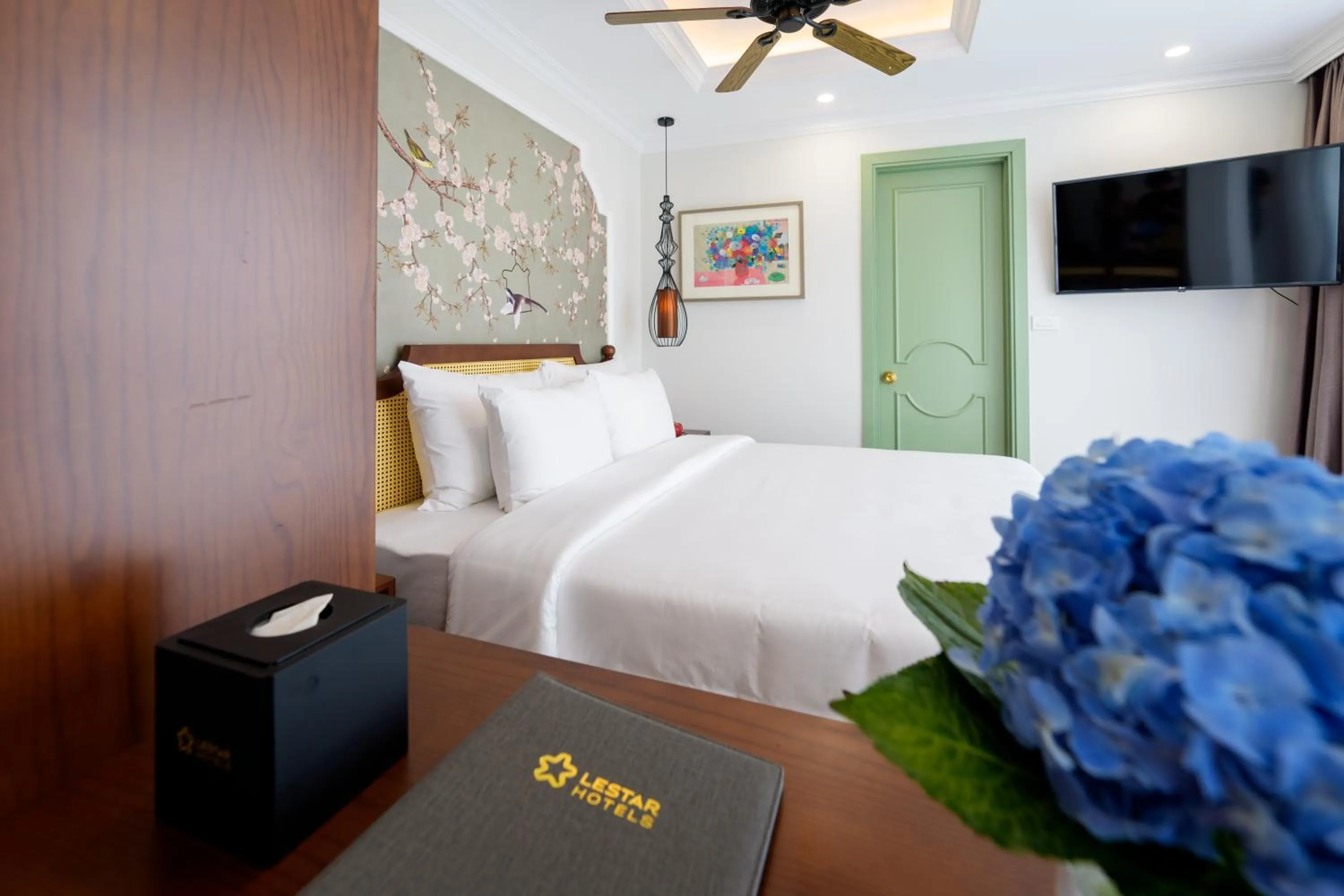 Bed in Lestar Hotel Hanoi