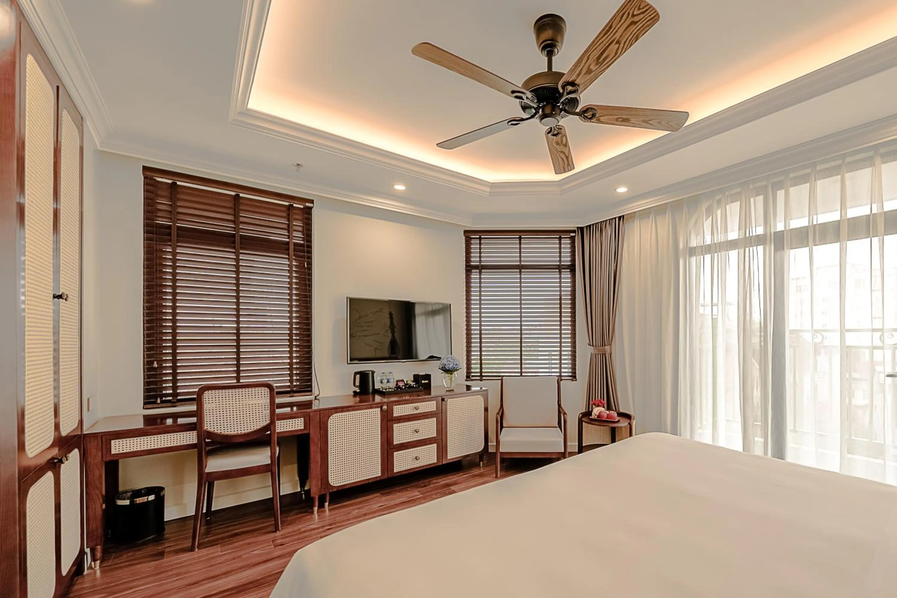 Photo of the whole room, Bed in Lestar Hotel Hanoi