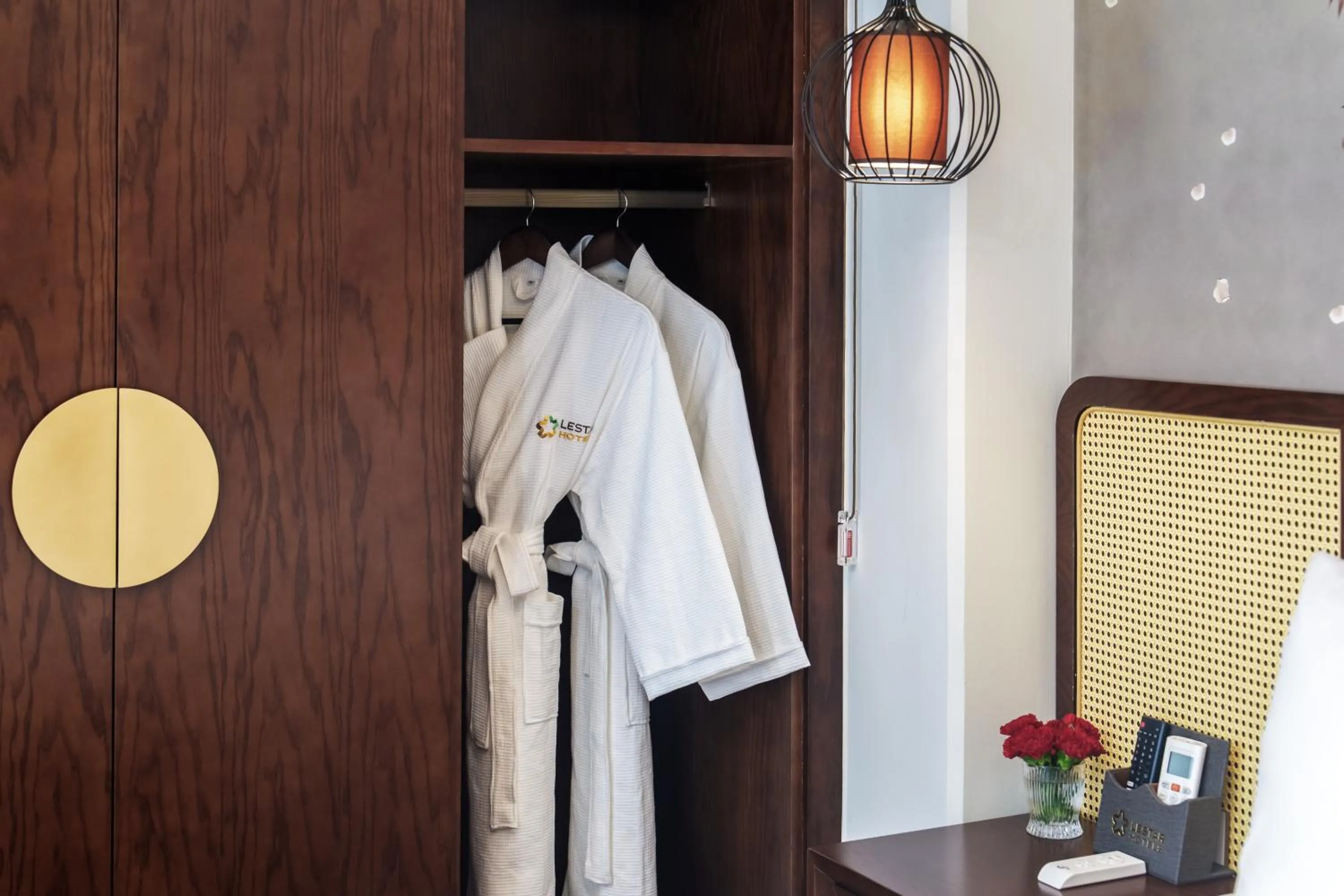 wardrobe in Lestar Hotel Hanoi
