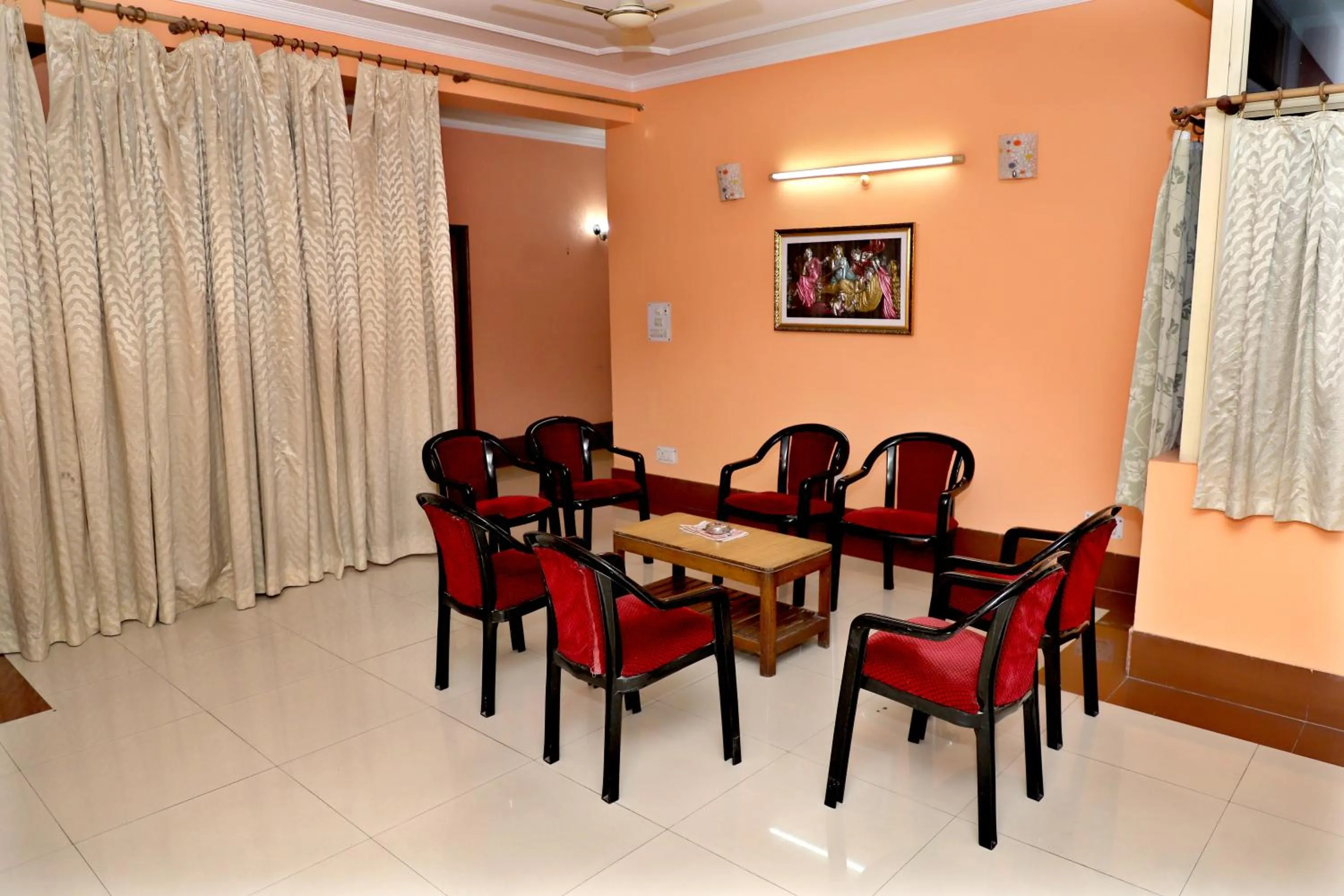 Seating area in Hotel Magnet House