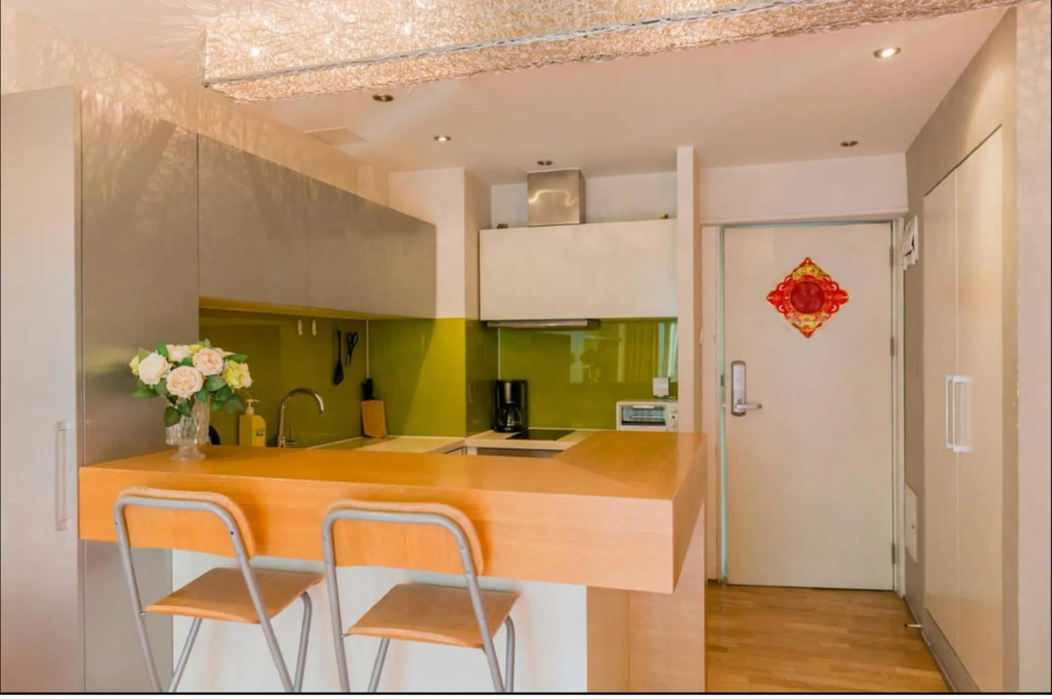Kitchen or kitchenette in Beijing Haisheng Apartment