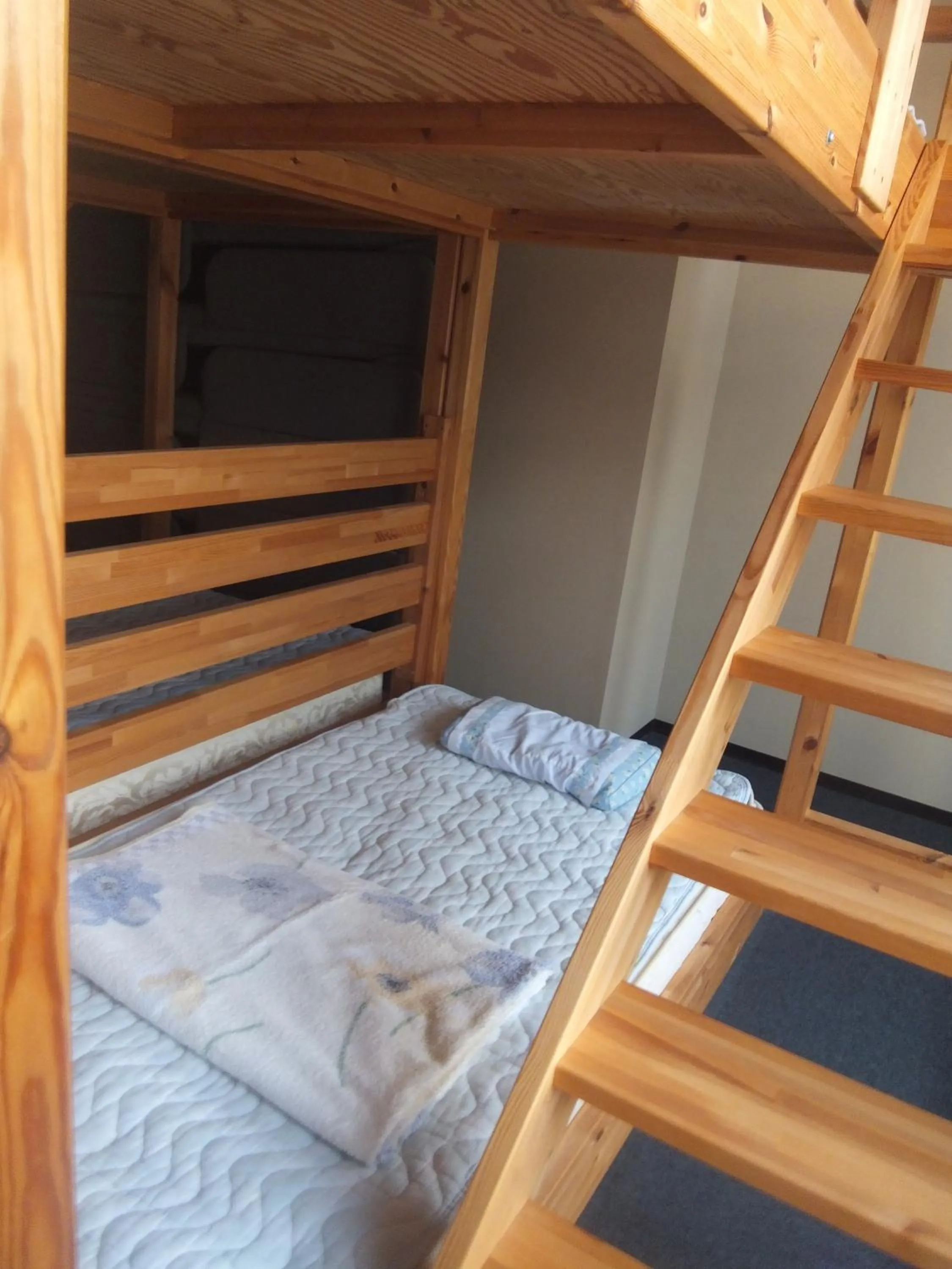 Bed in Natural Onsen Hostel Hidamari no Yu