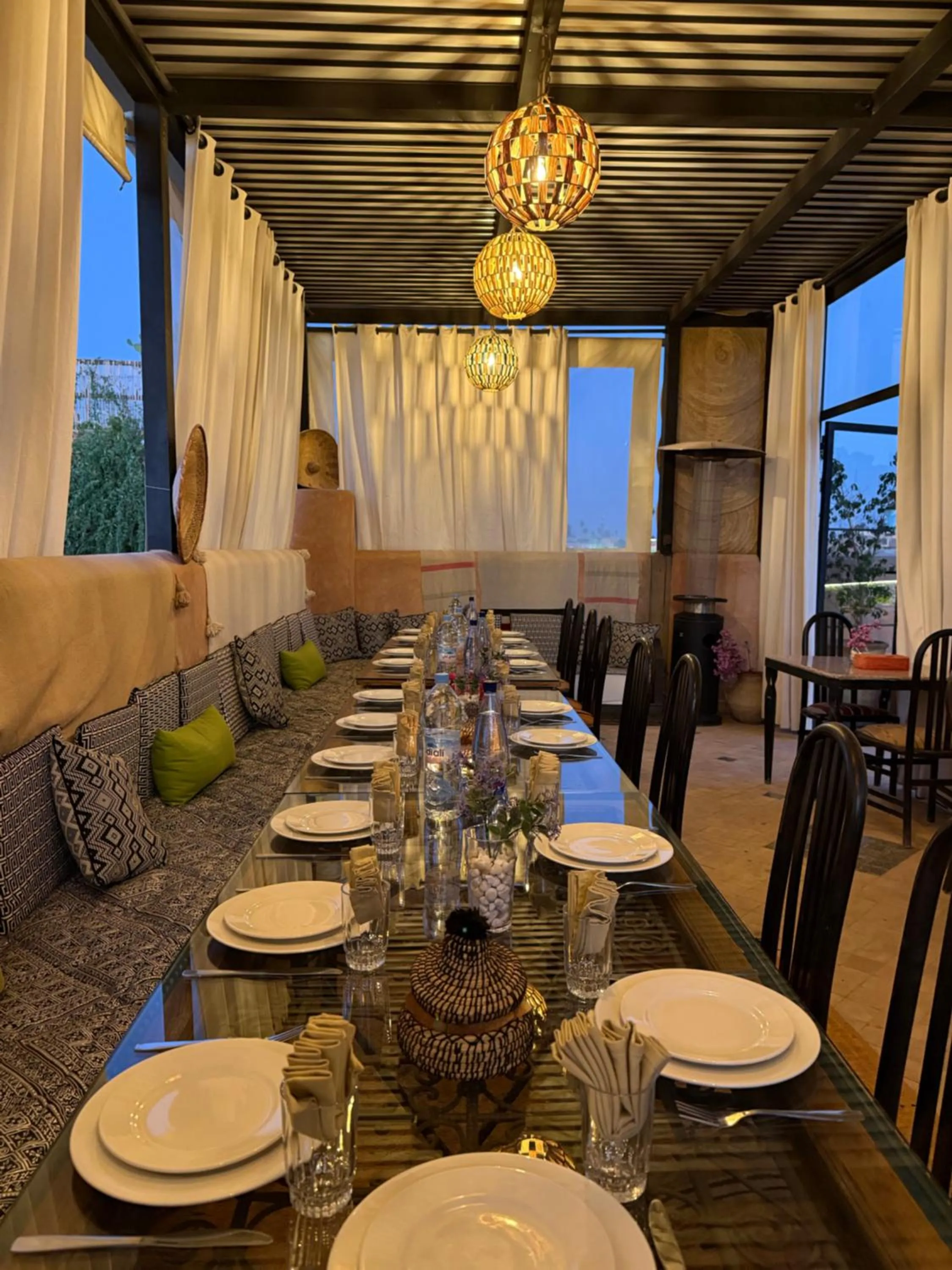 Restaurant/places to eat in Riad Atrium & Spa