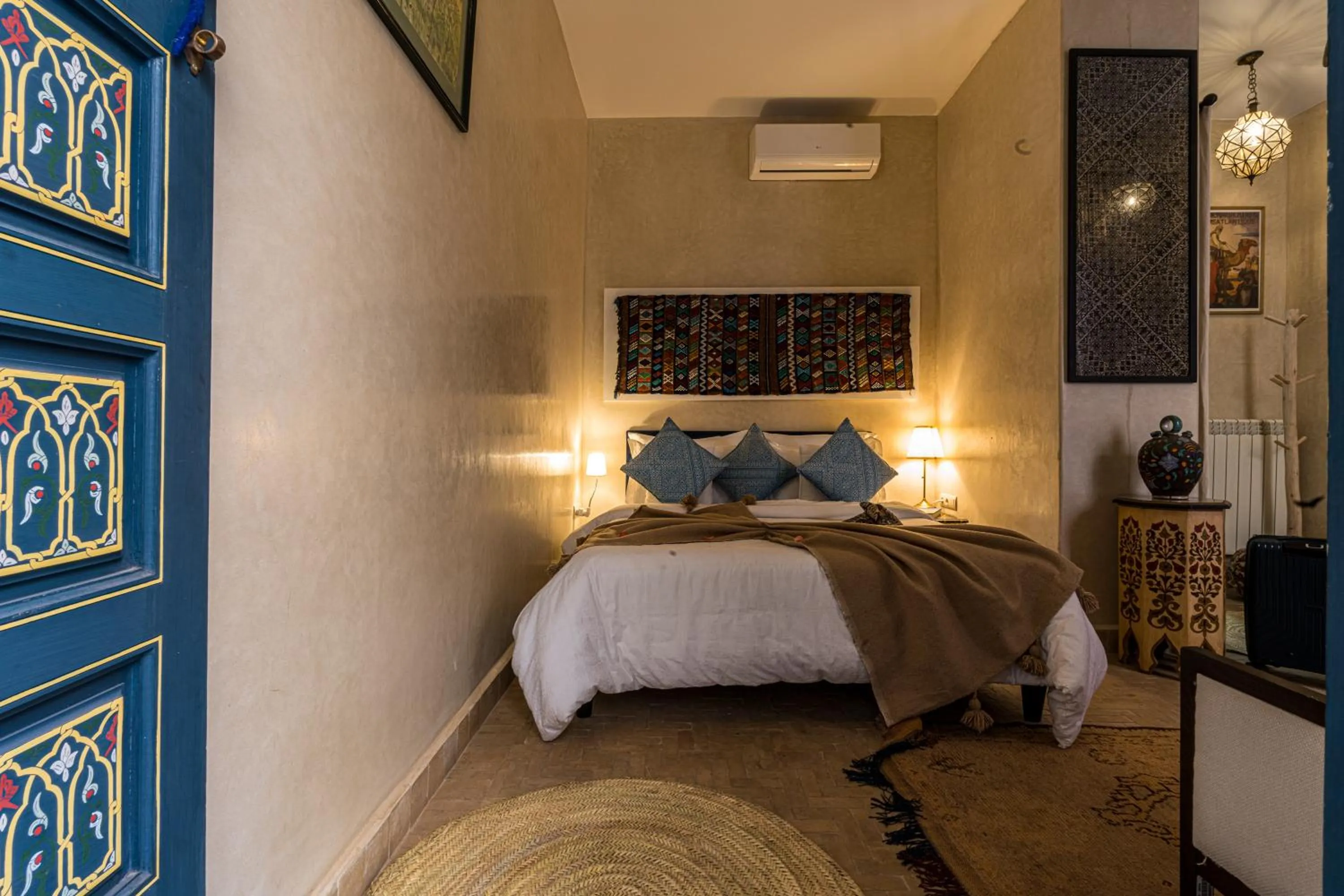 Bedroom, Bed in Riad Atrium & Spa