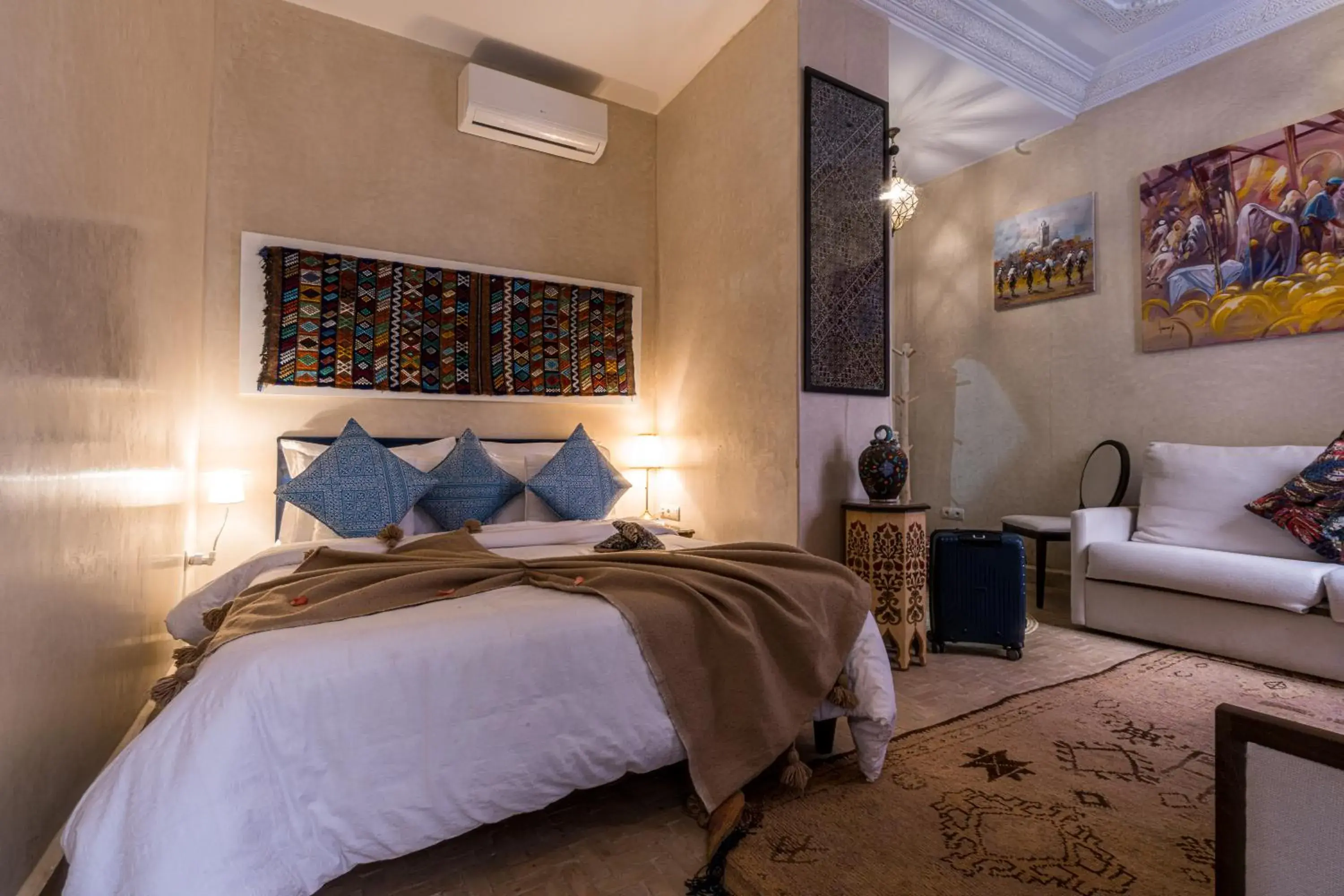 Deluxe Room (2 Adults + 1 Child) in Riad Atrium & Spa Deluxe Room (2 Adults + 1 Child) in Riad Atrium & Spa