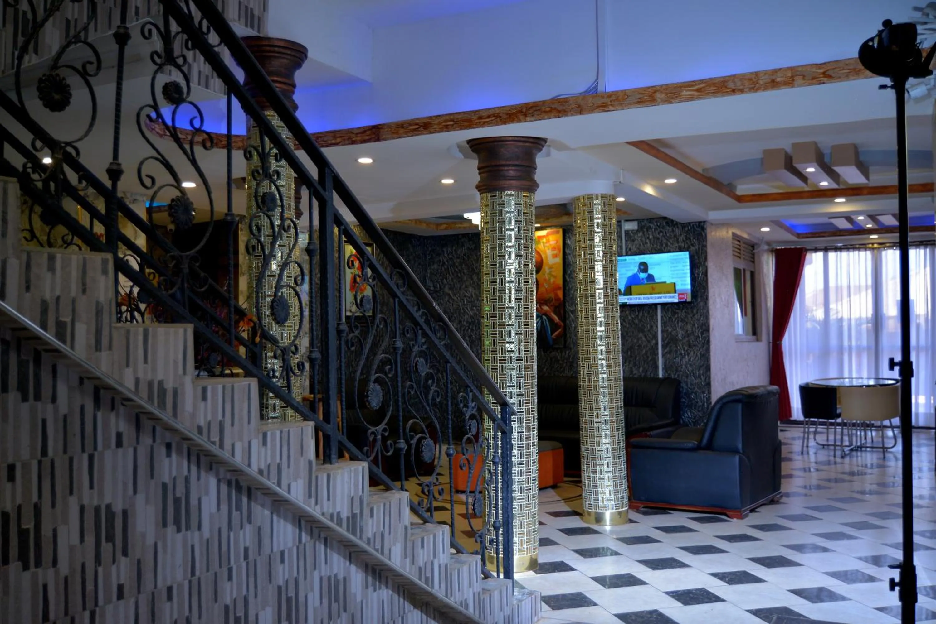 Seating area in Keba Xpress Hotel - Entebbe