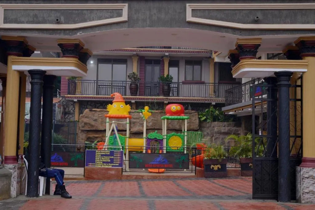 Children play ground in Keba Xpress Hotel - Entebbe