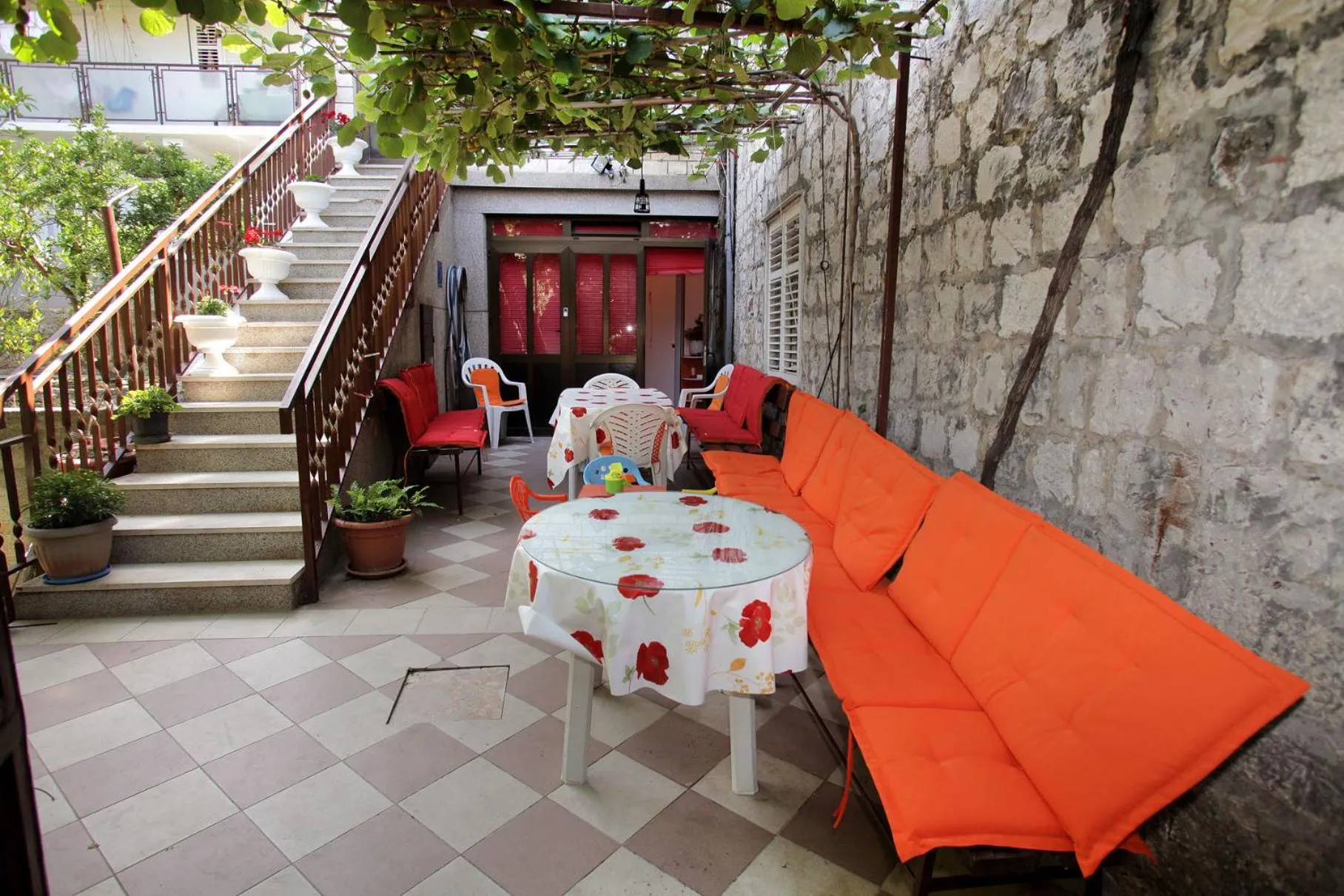 Balcony/Terrace in Apartment Duje & Josipa