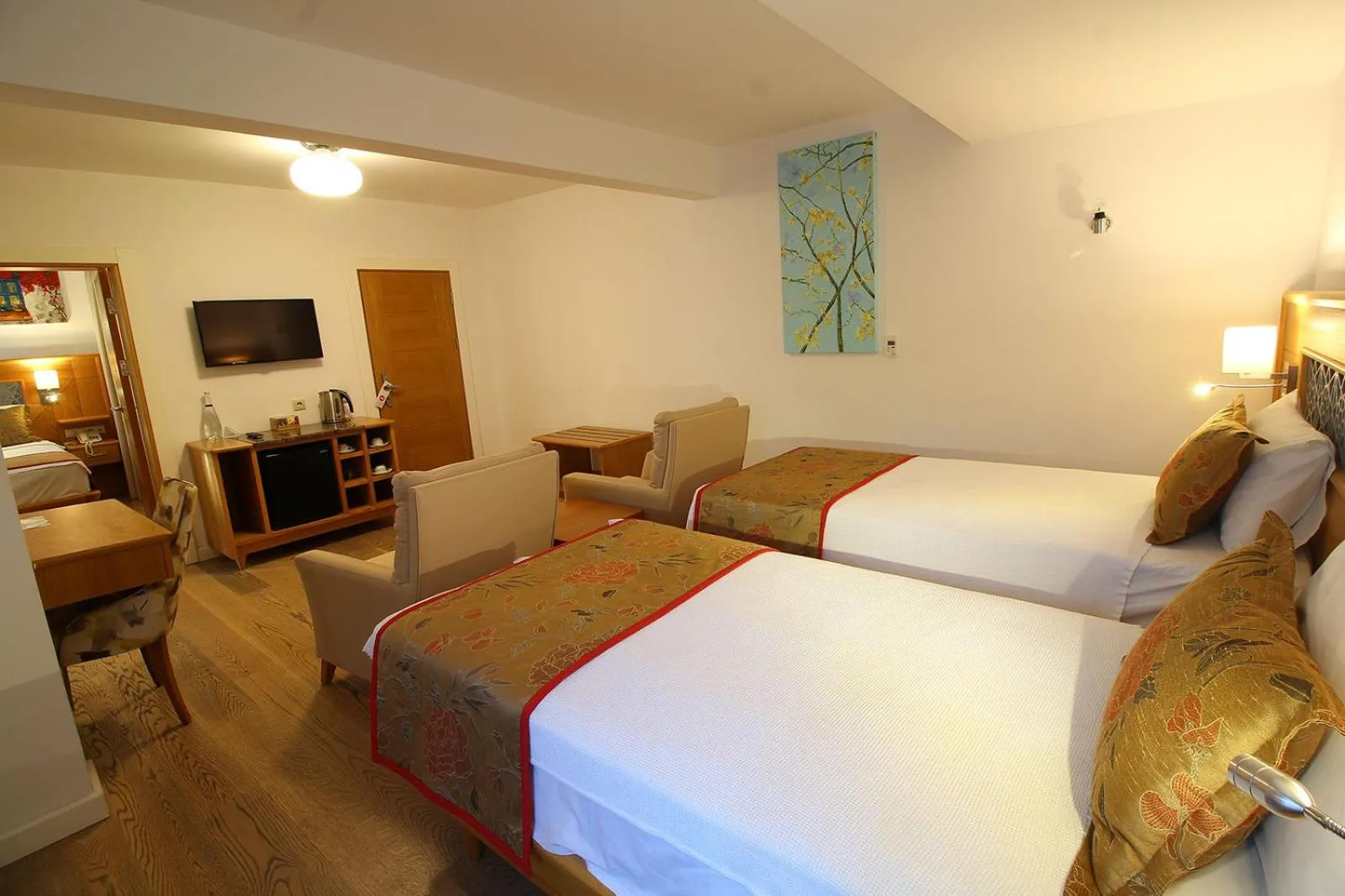 Bed in The Losh Hotel