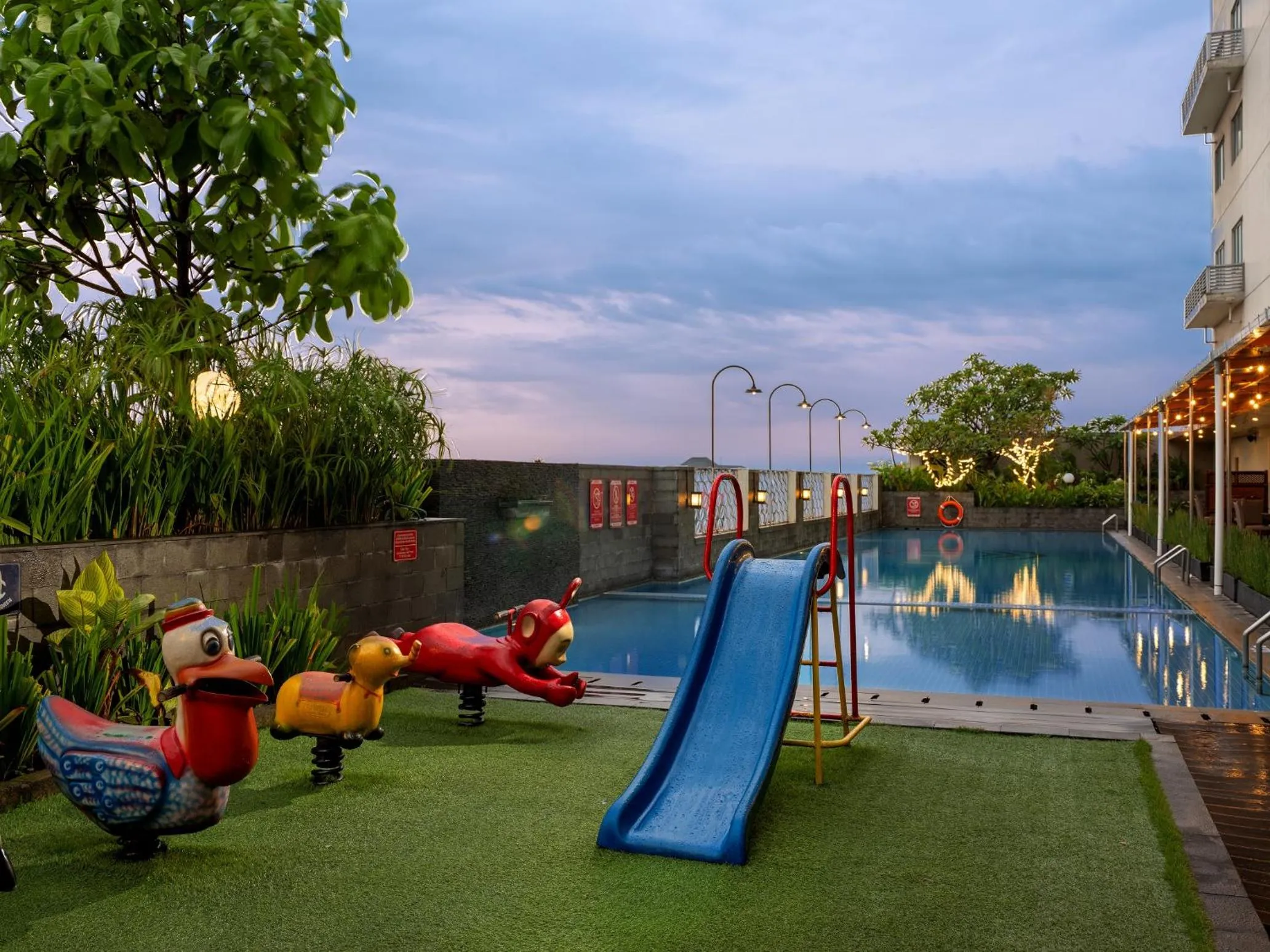 Children play ground in Aston Solo Hotel