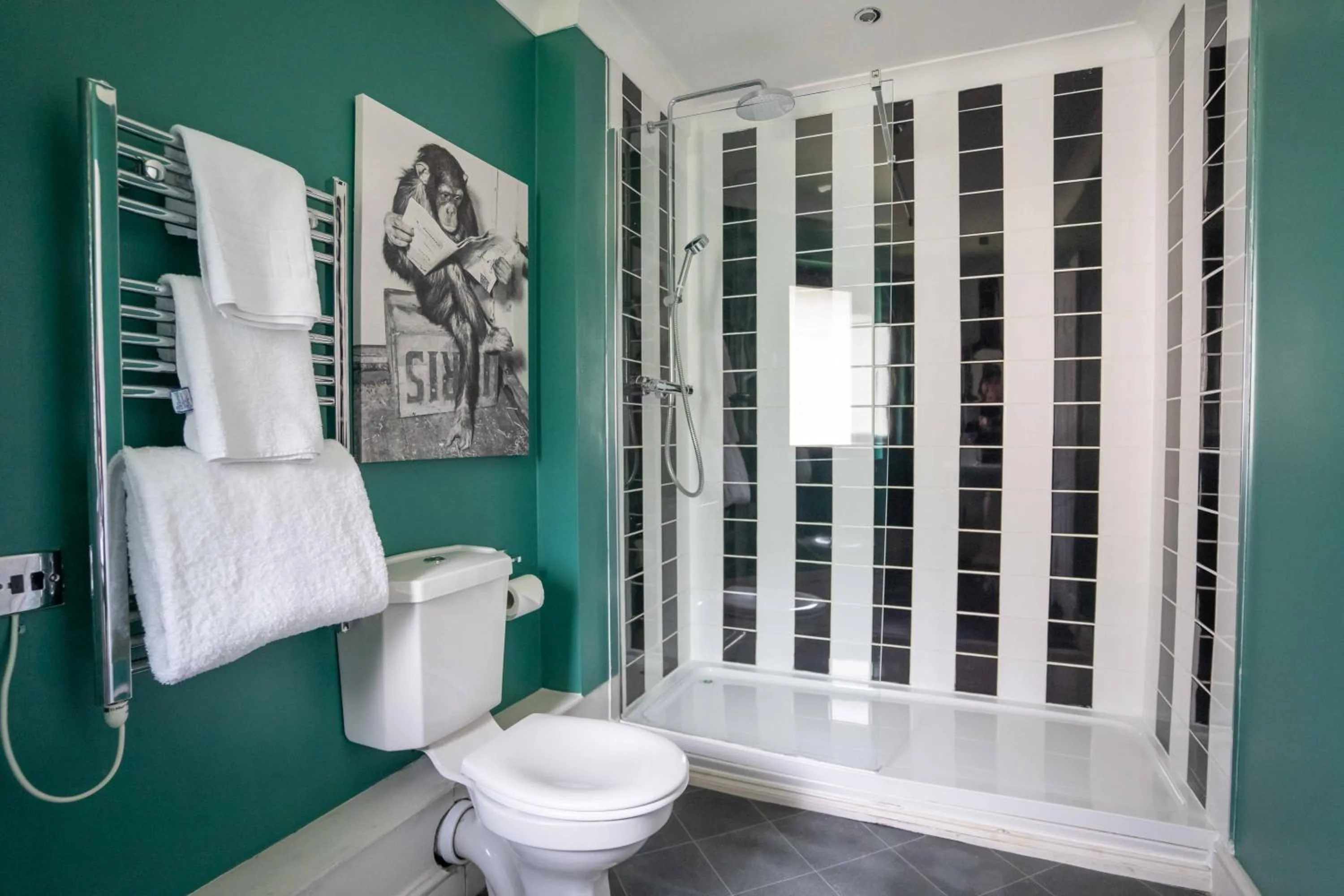 Bathroom in Stonehouse Court Hotel - A Bespoke Hotel