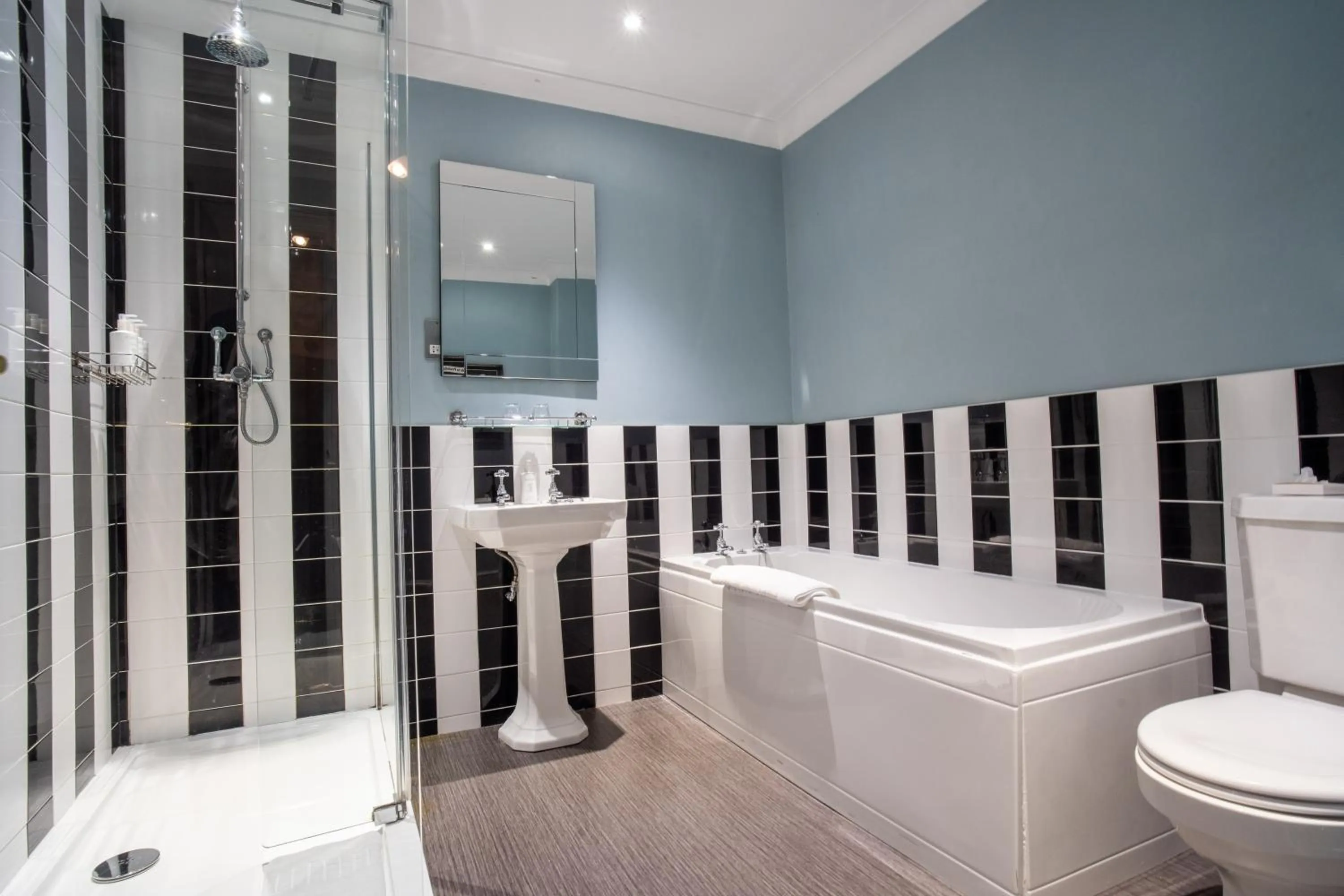 Bathroom in Stonehouse Court Hotel - A Bespoke Hotel