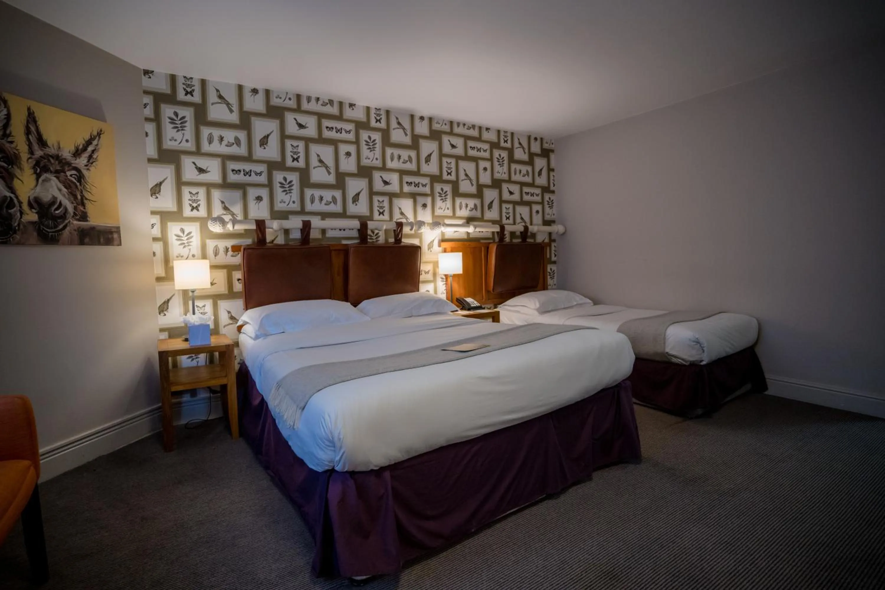 Bedroom, Bed in Stonehouse Court Hotel - A Bespoke Hotel