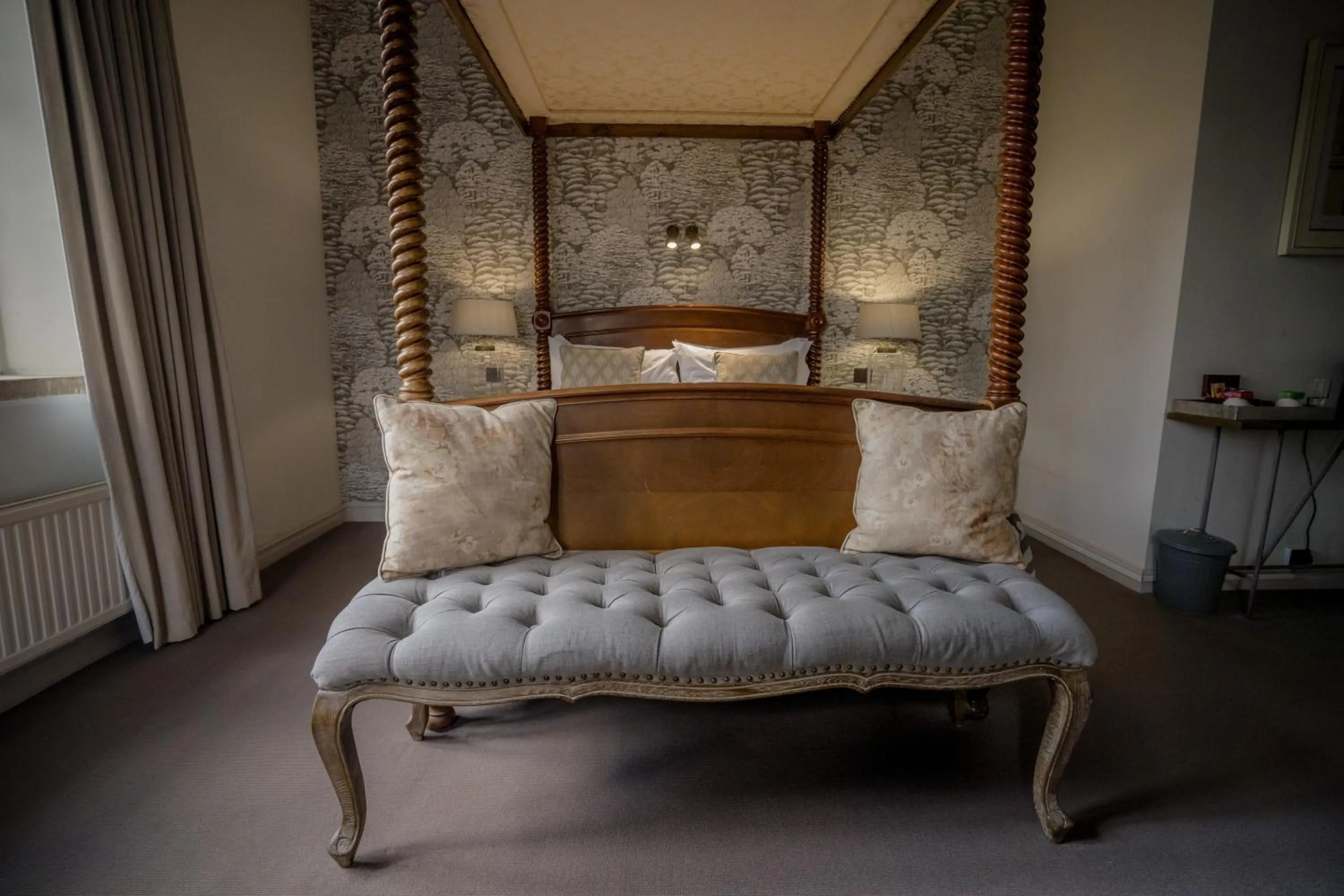Bedroom, Bed in Stonehouse Court Hotel - A Bespoke Hotel