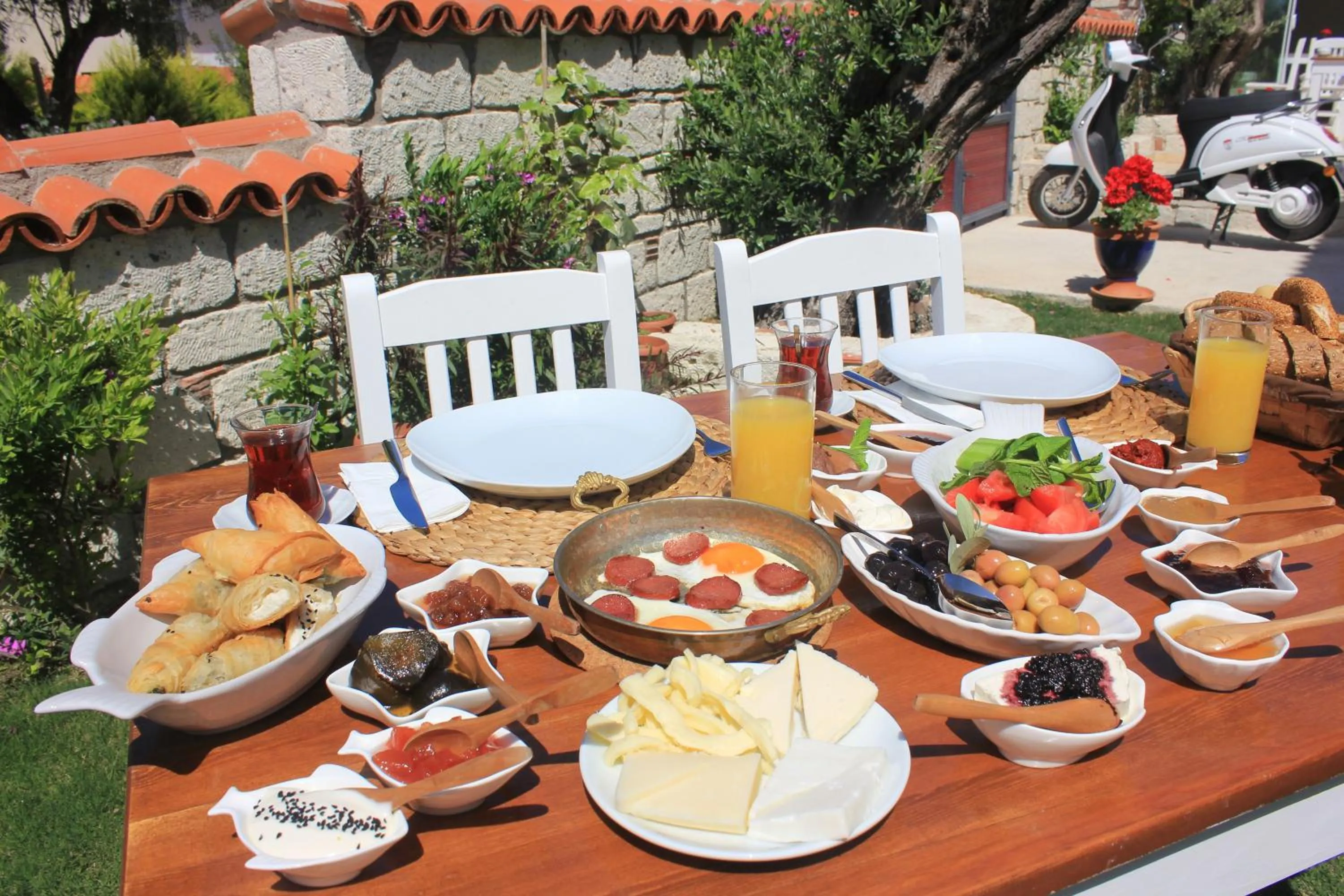 Food close-up in Fora Konak Alacati