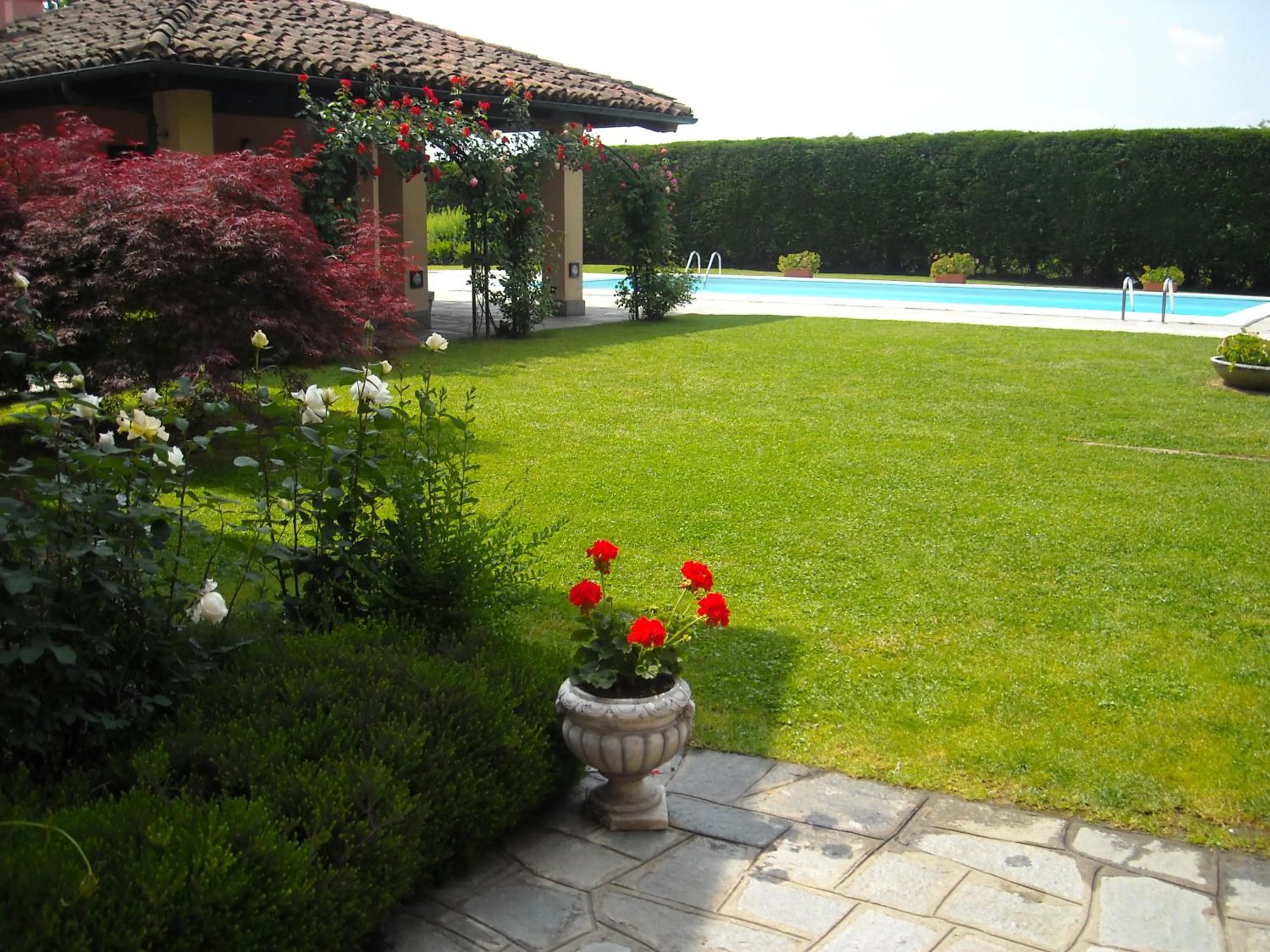 Garden in Torre dei Frati Bed & Breakfast
