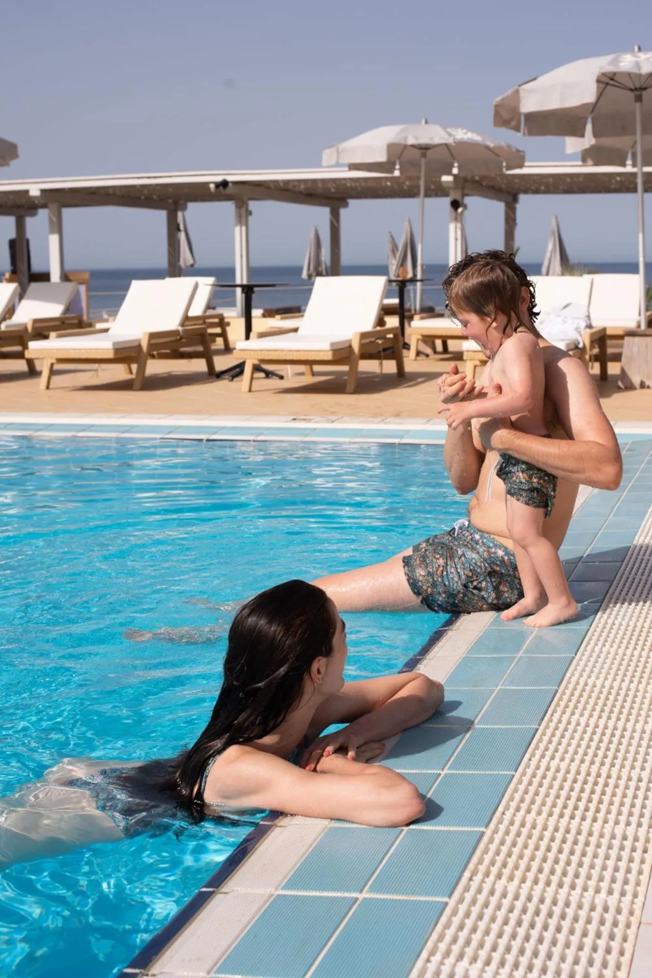 Swimming pool in Mangia's Favignana Resort