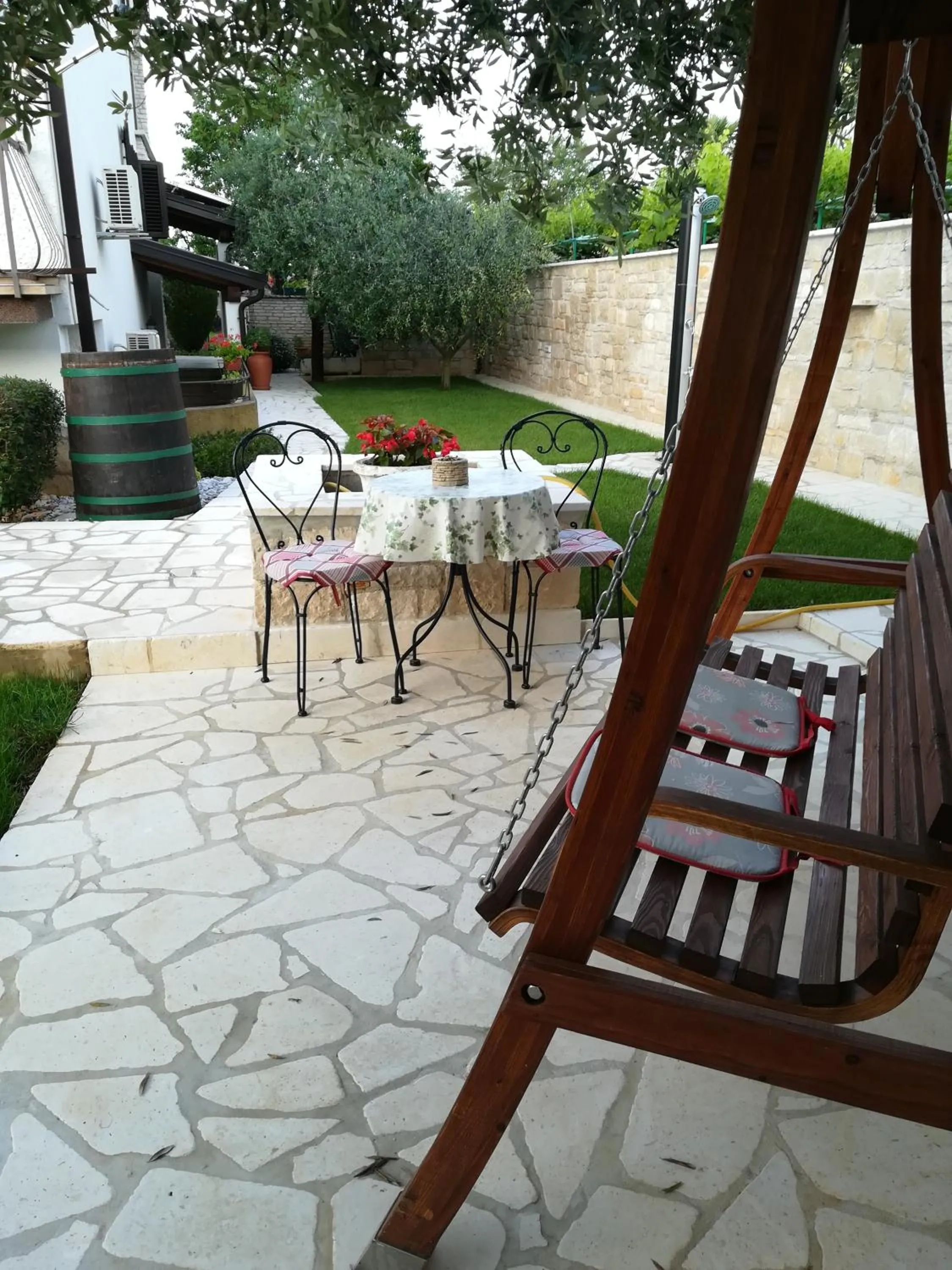 Patio in Apartmani Villa Otilija