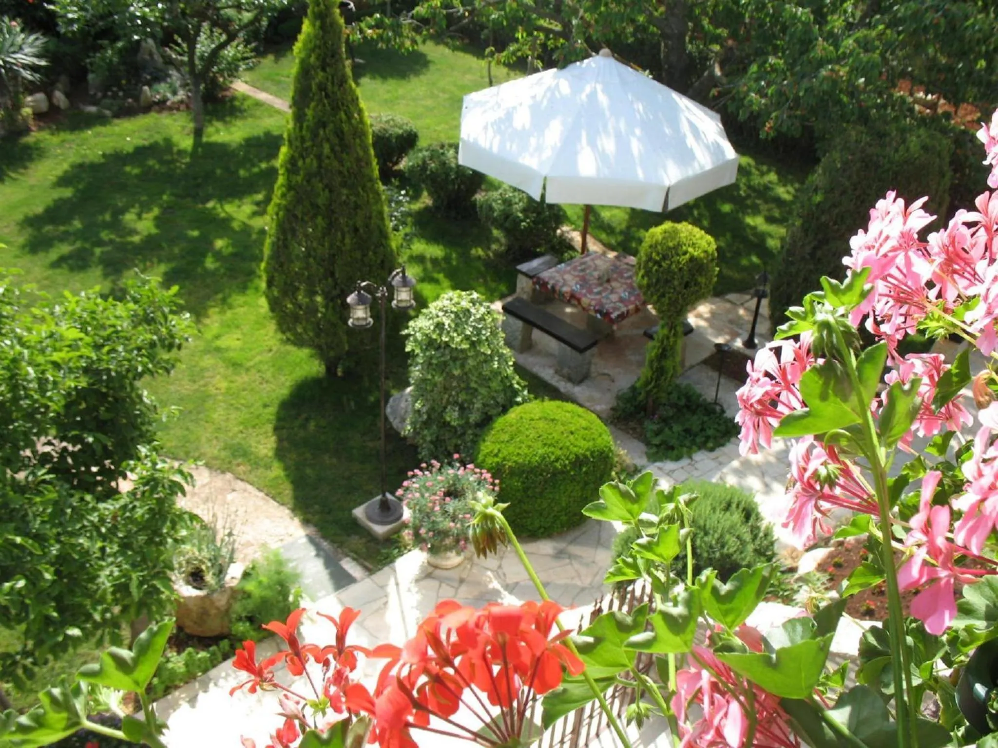 Bird's eye view in Apartmani Villa Otilija