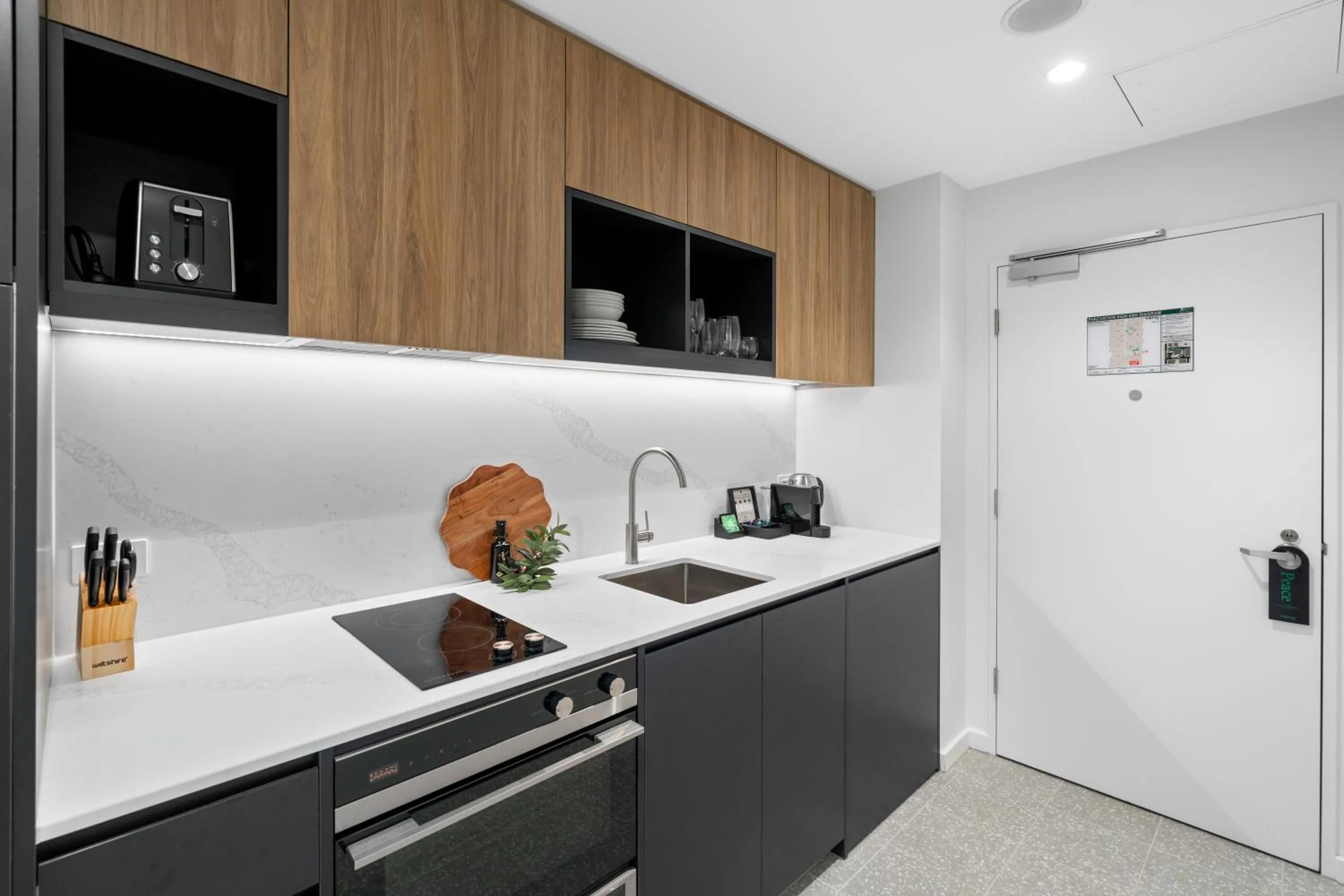 Kitchen or kitchenette in Veriu Macquarie Park