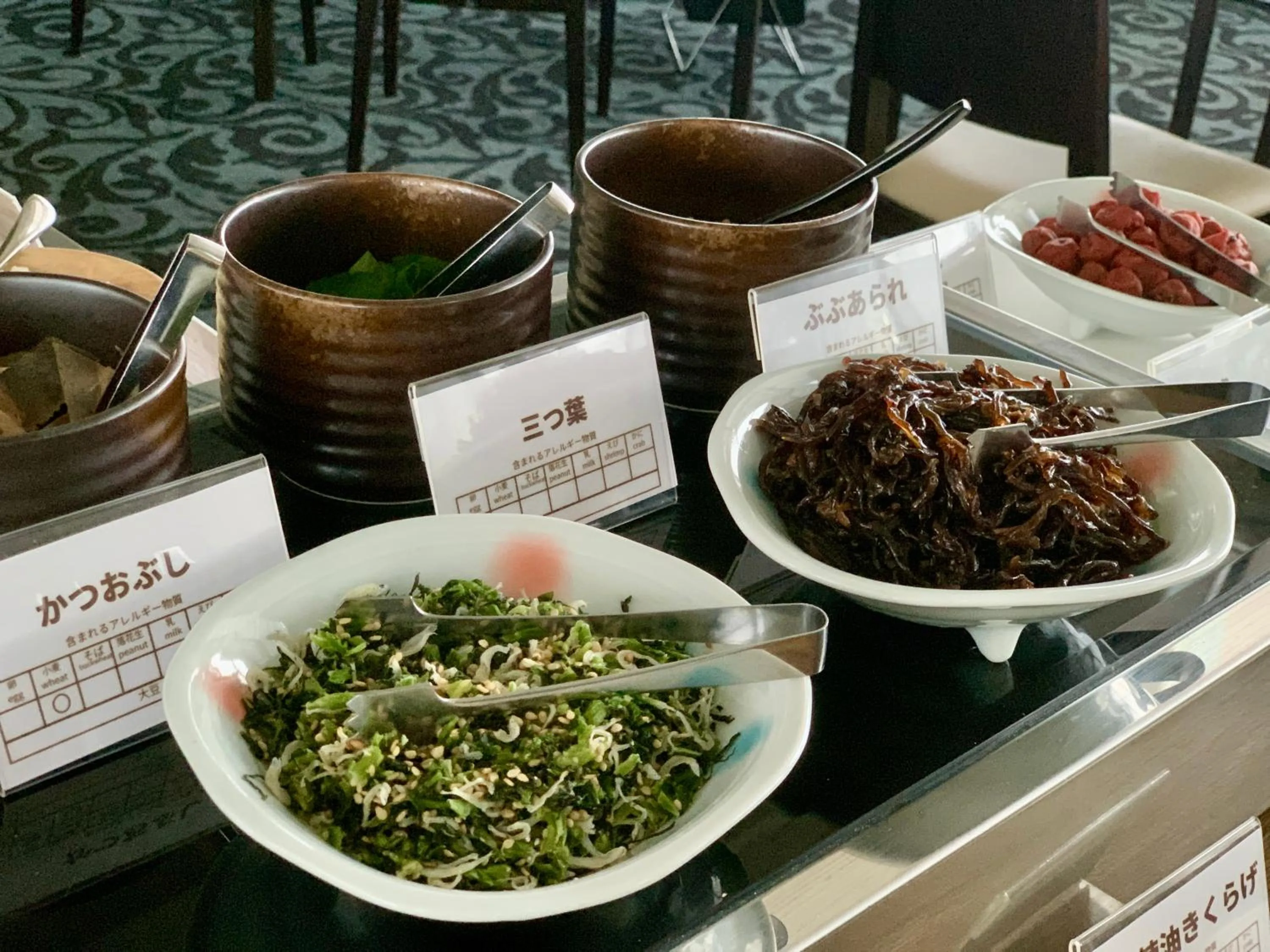 Buffet breakfast in Chateraise Hotel Nagano