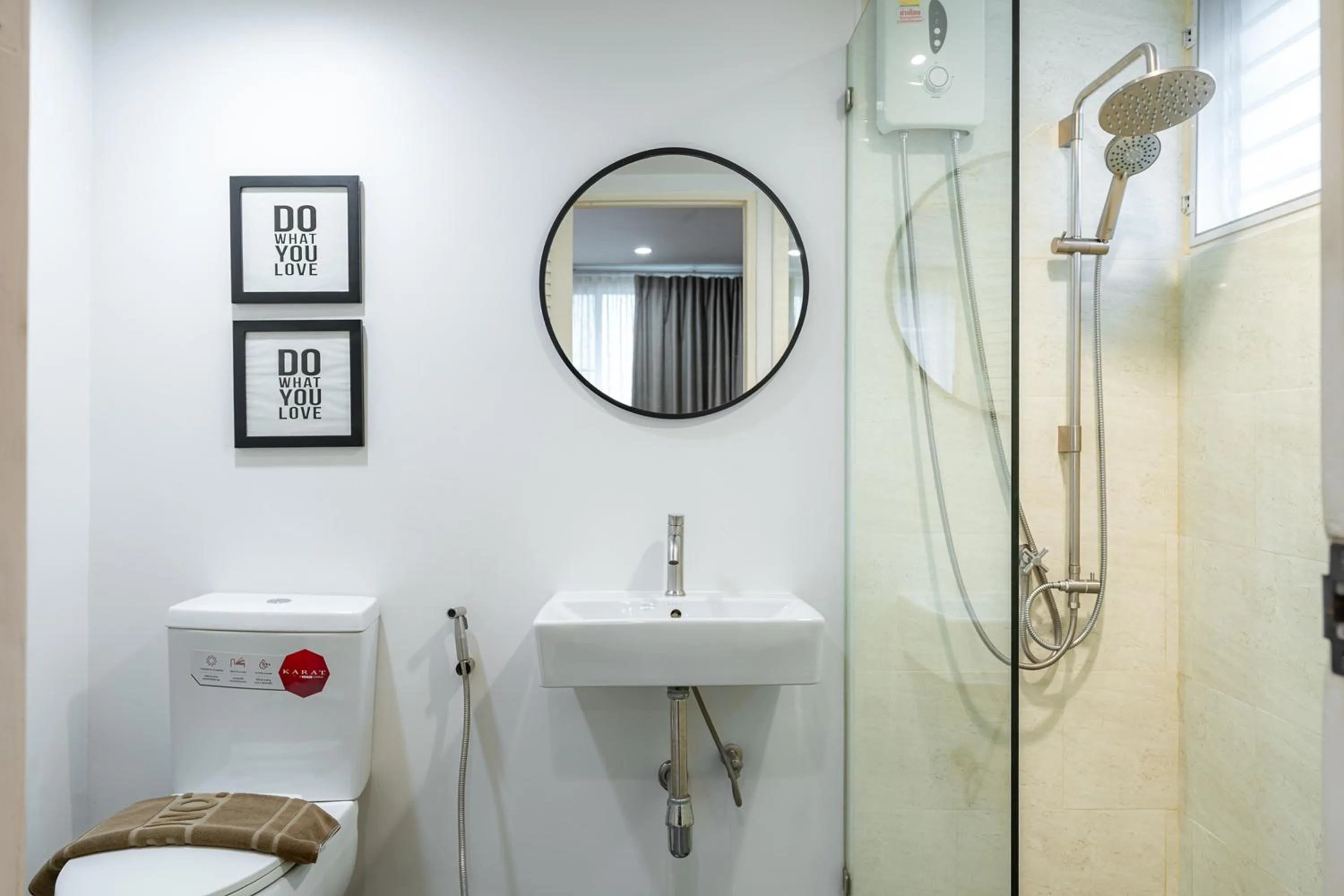 Bathroom in 23 AVA at Saladaeng