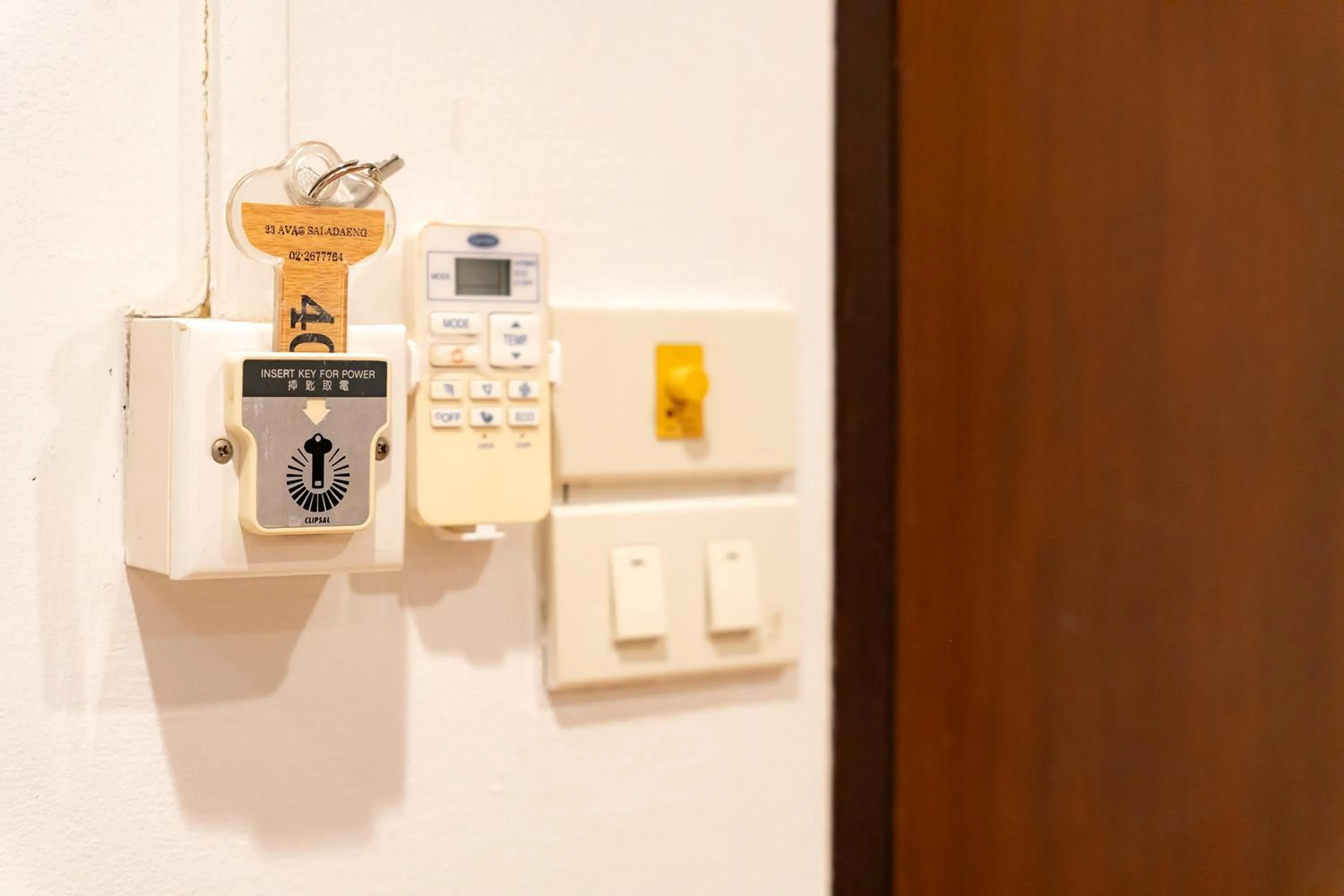 Decorative detail in 23 AVA at Saladaeng