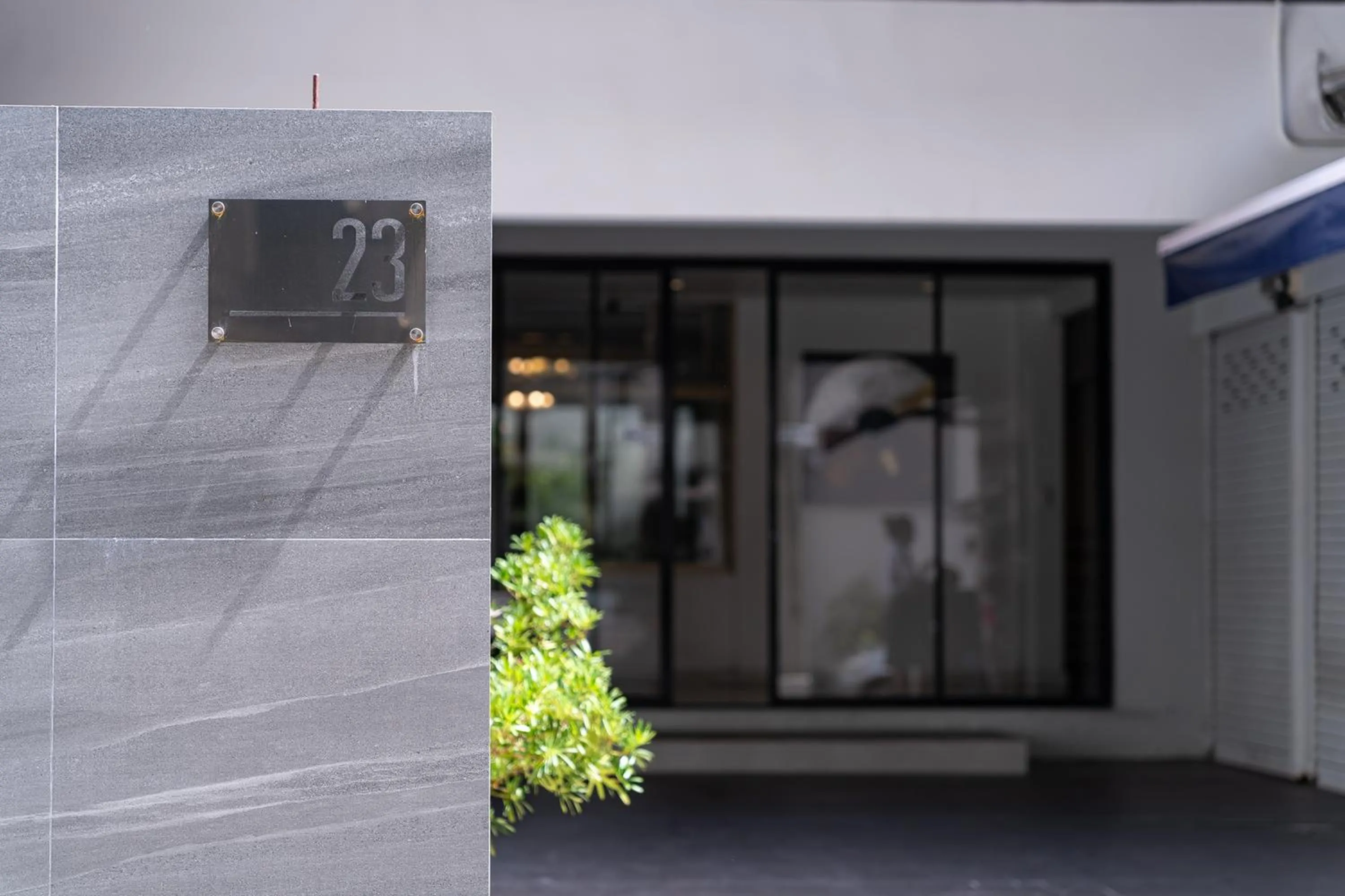 Decorative detail in 23 AVA at Saladaeng