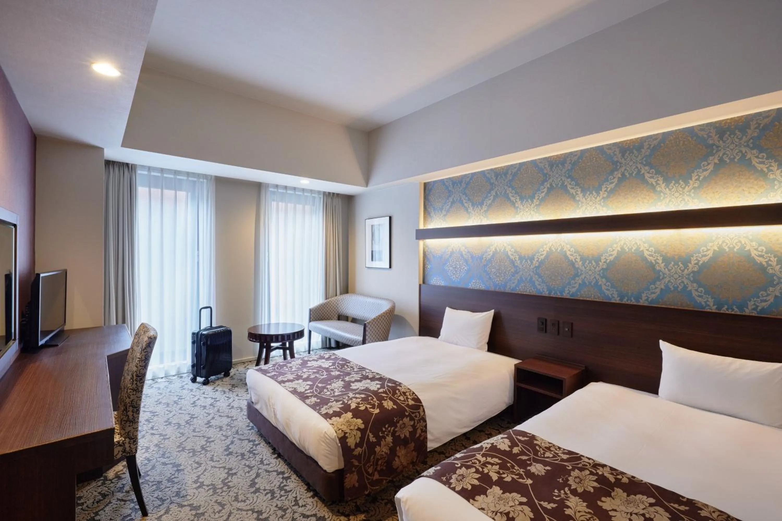 Bed in Hotel WBF Sapporo Chuo