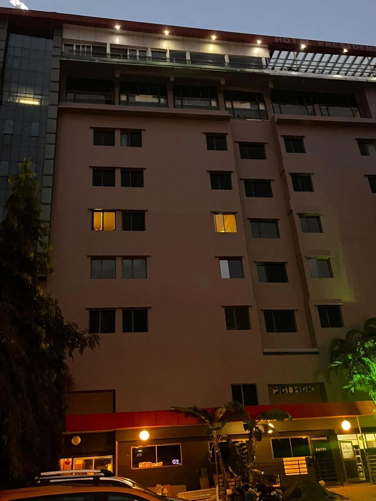 Property building in Presidency Towers,Kochi