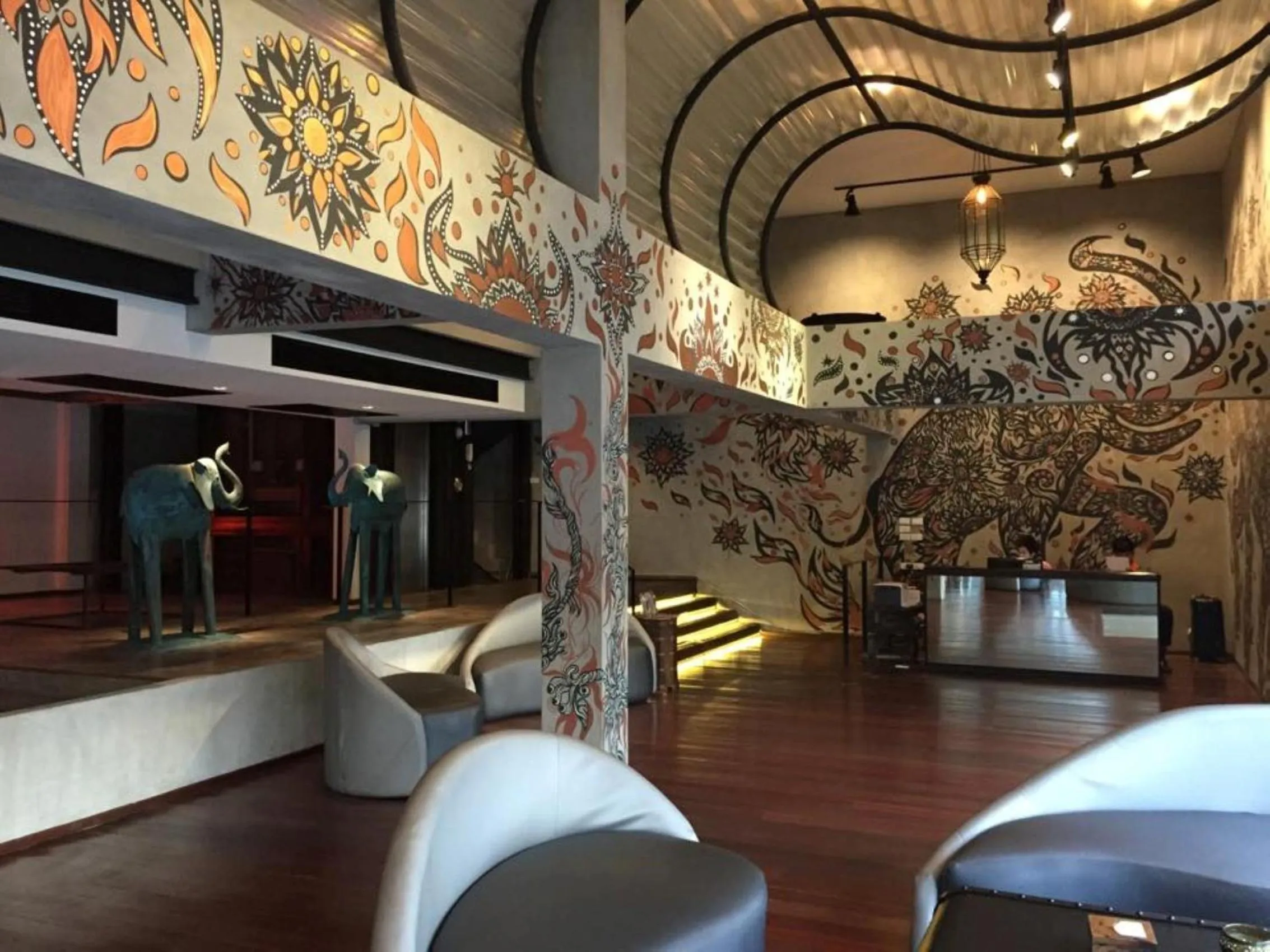 Lobby or reception in Cacha Hotel