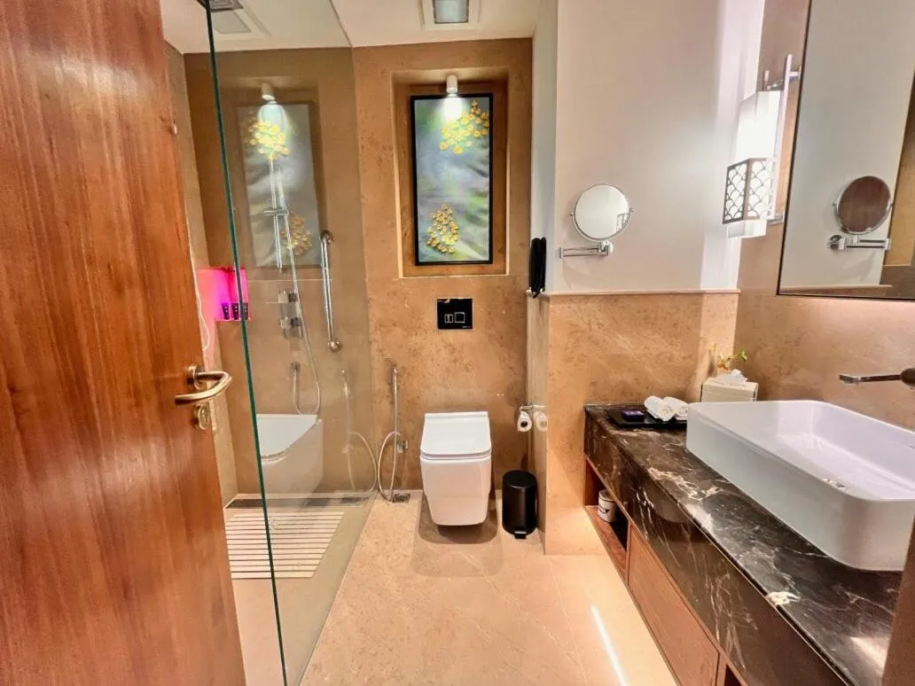 Bed in Vivanta Tawang