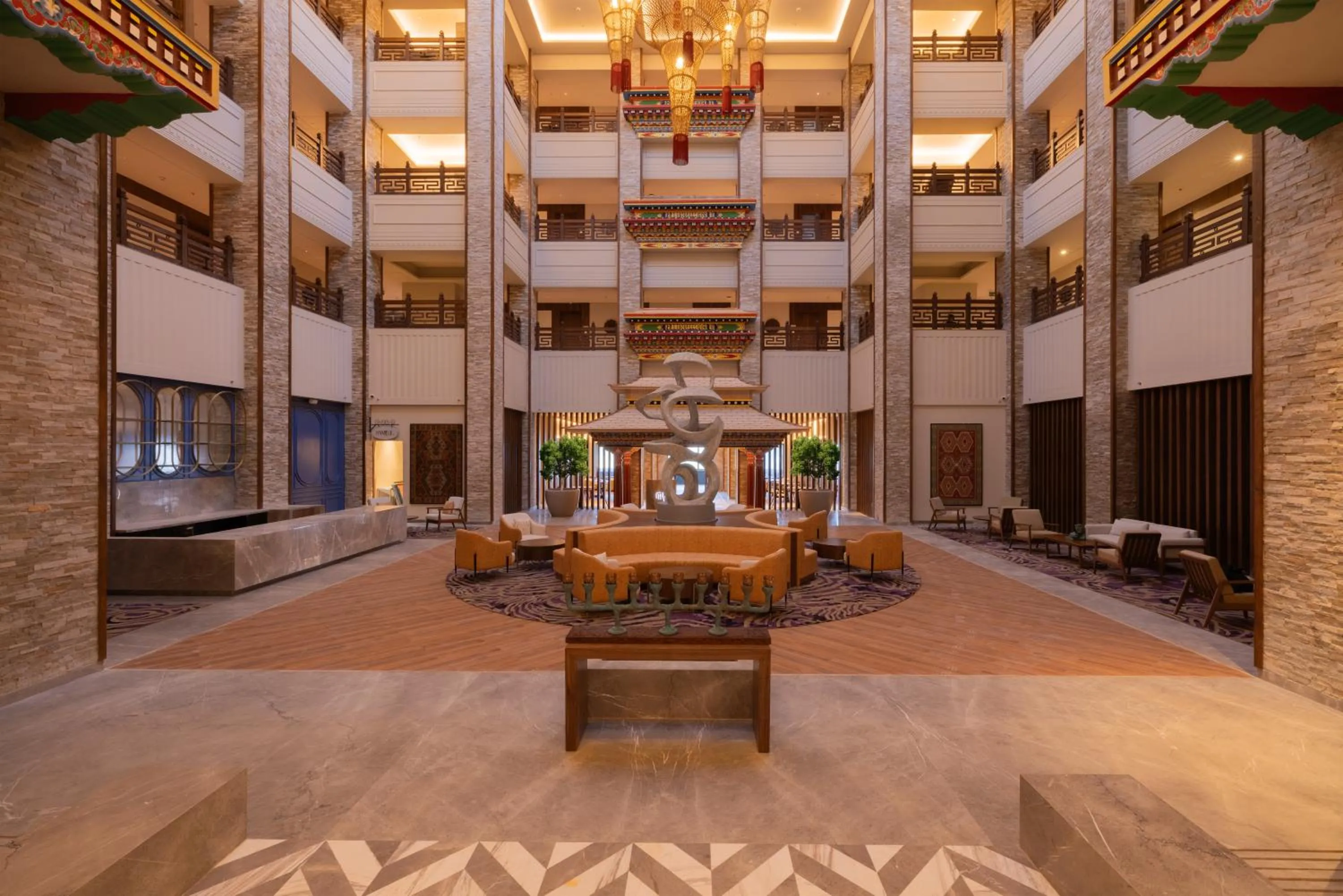 Lobby or reception in Vivanta Tawang