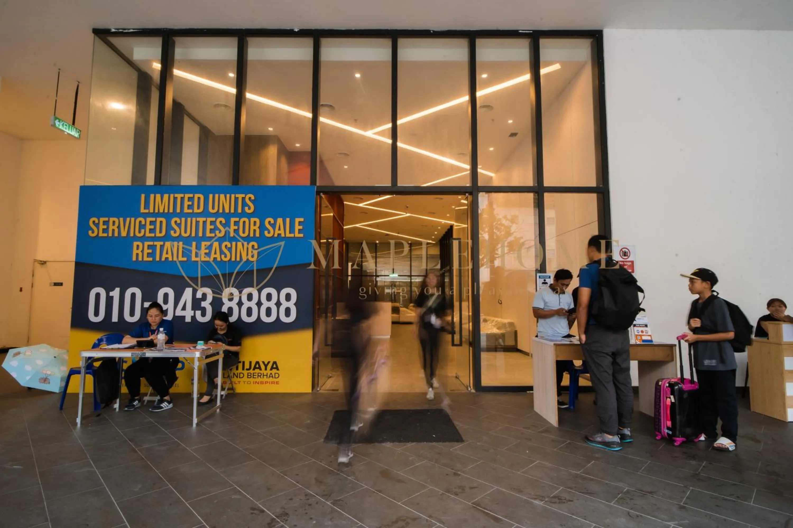 Facade/entrance in The Shore Premier Suites Kota Kinabalu