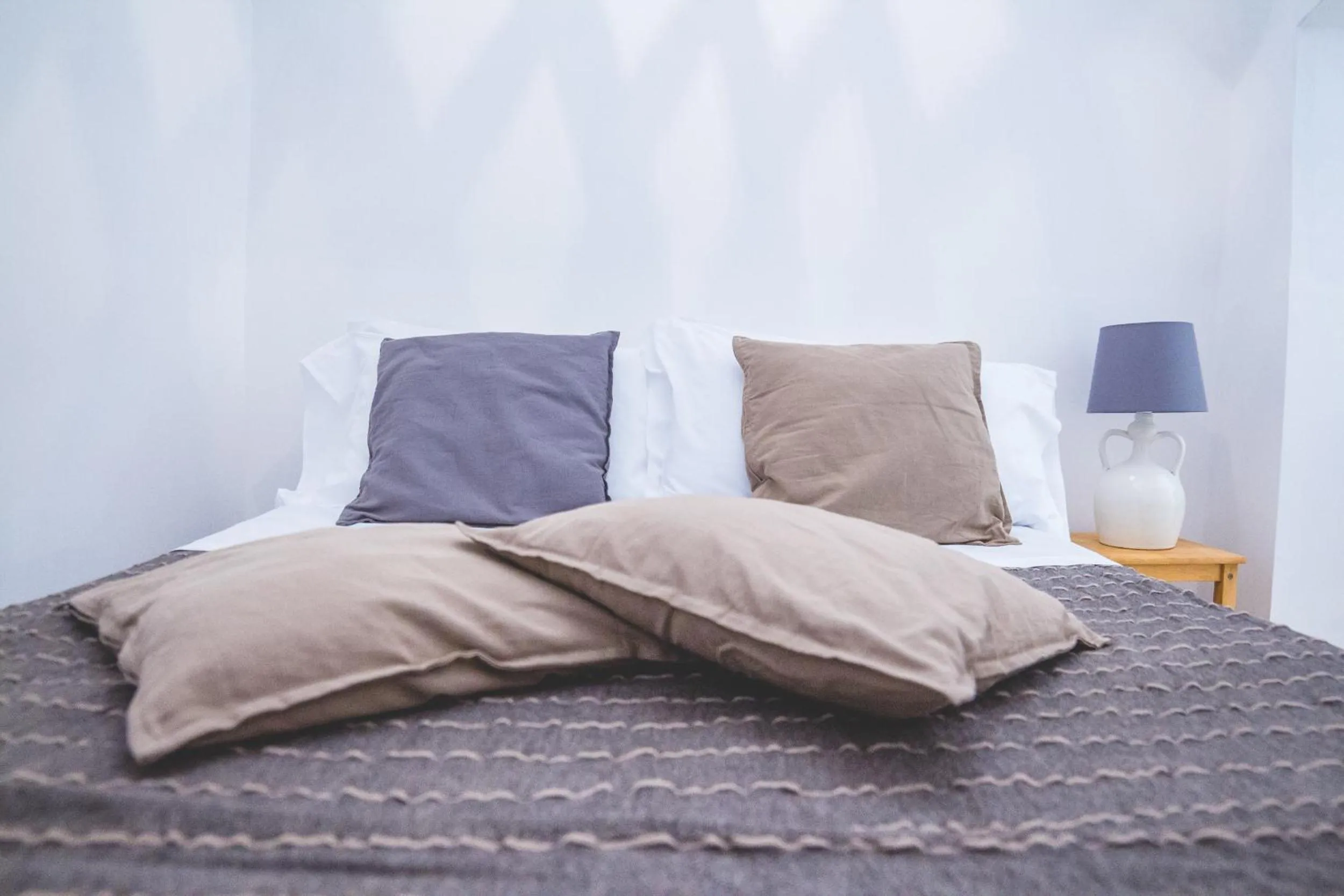 Bed in Trulli-eu Guesthouse Alberobello