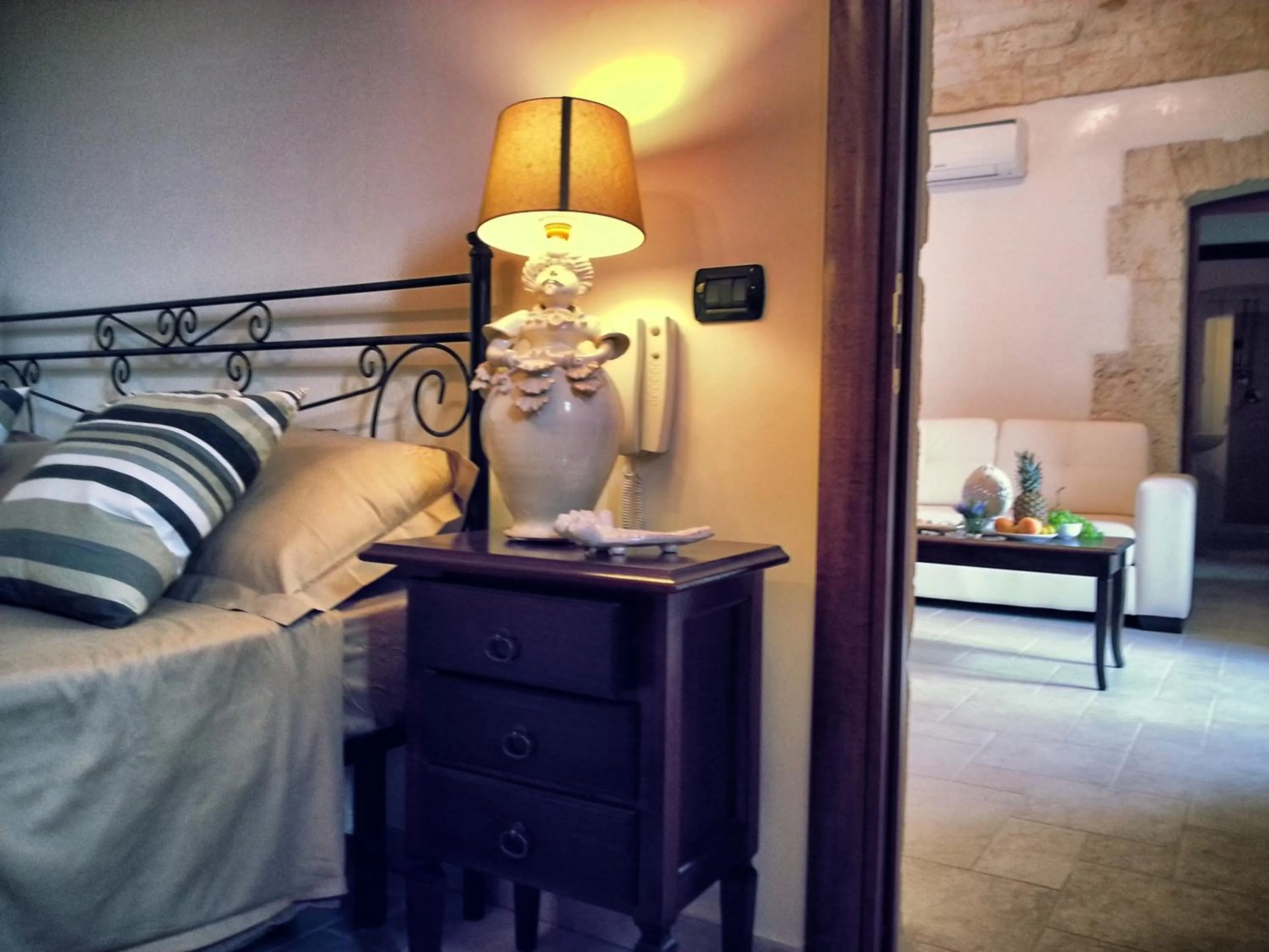 Bedroom, Bed in Trulli-eu Guesthouse Alberobello