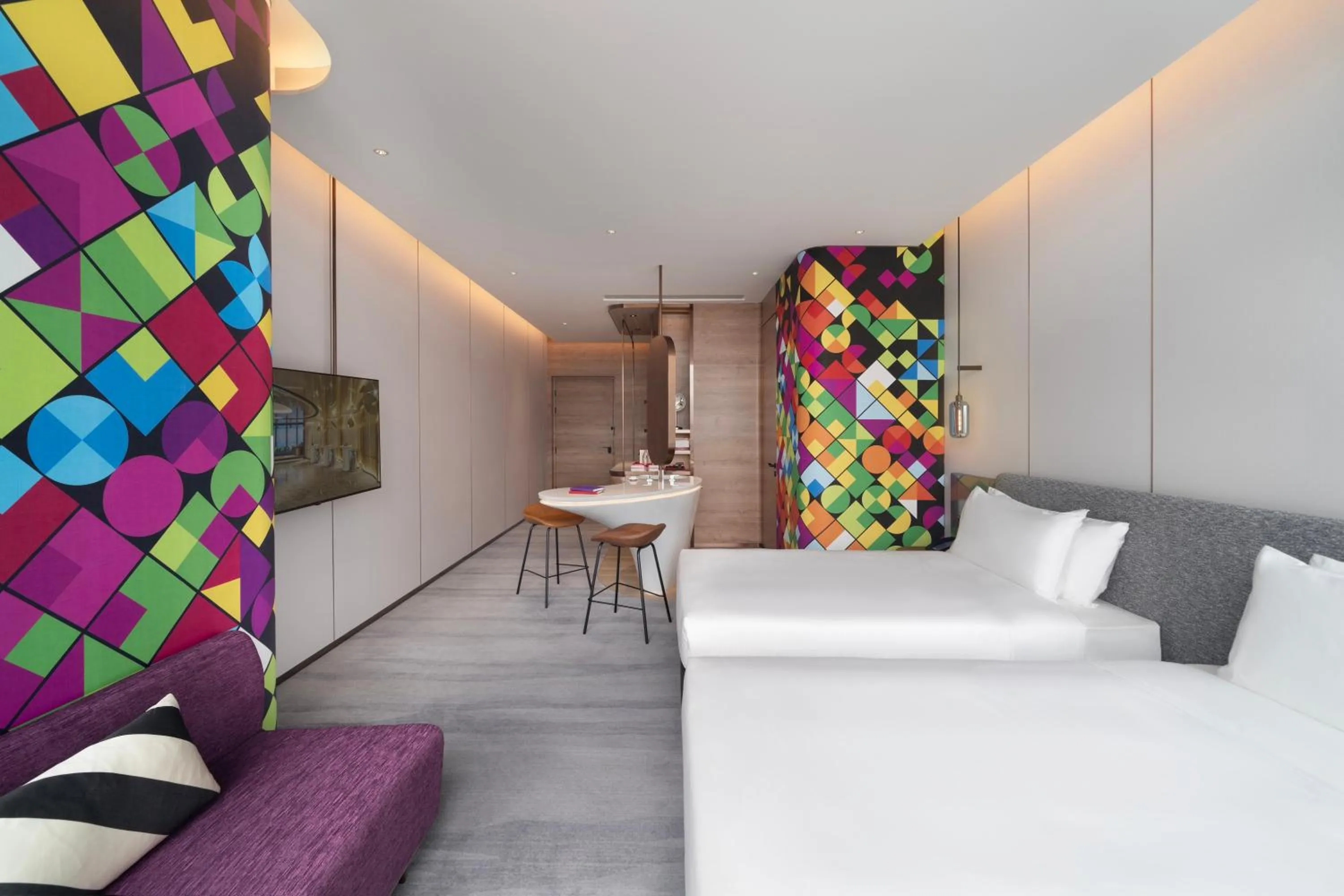 Photo of the whole room, Bed in Maqo Changsha