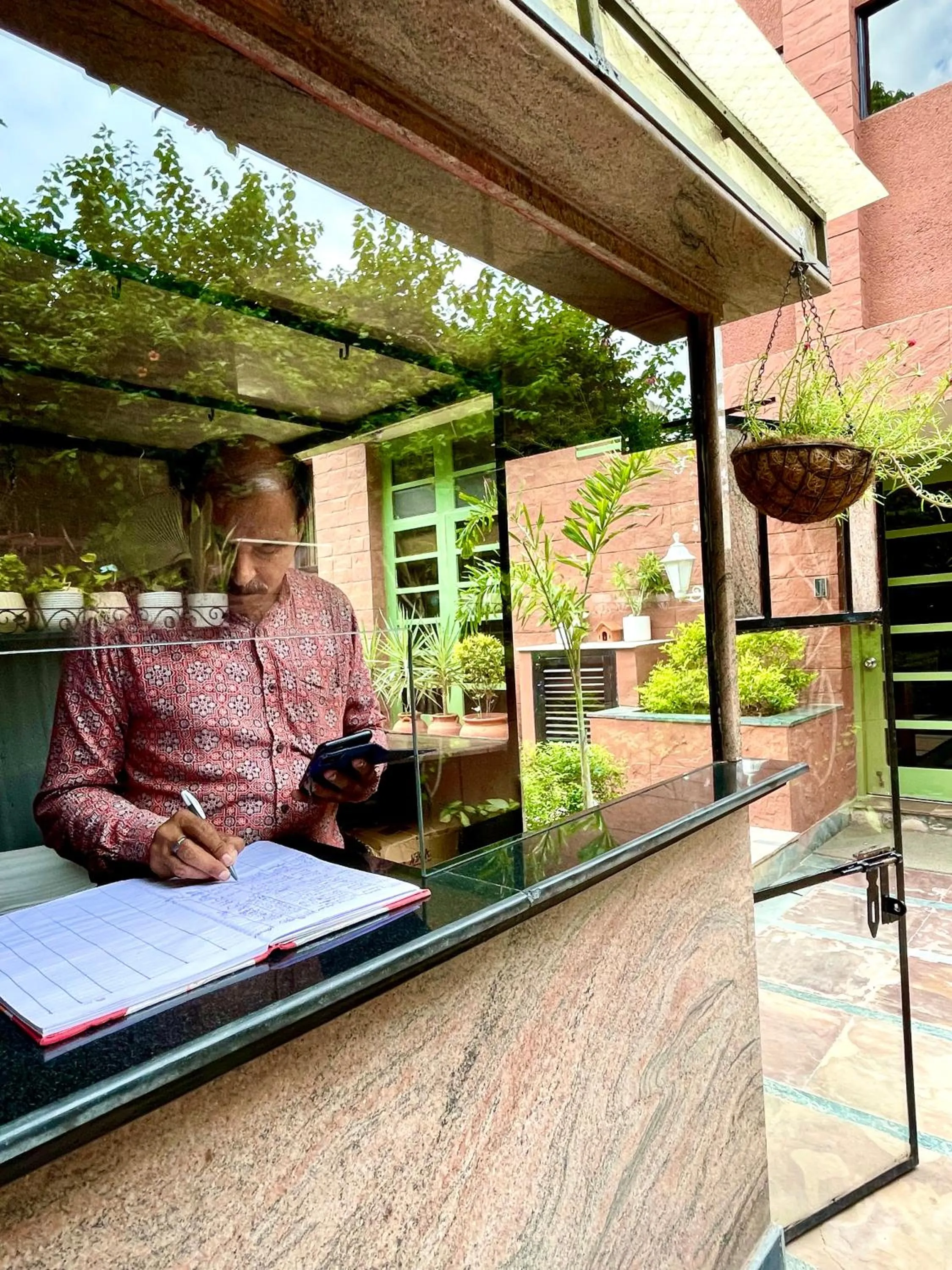 Facade/entrance in Firebrick Boutique Residences - GARNET HOUSE