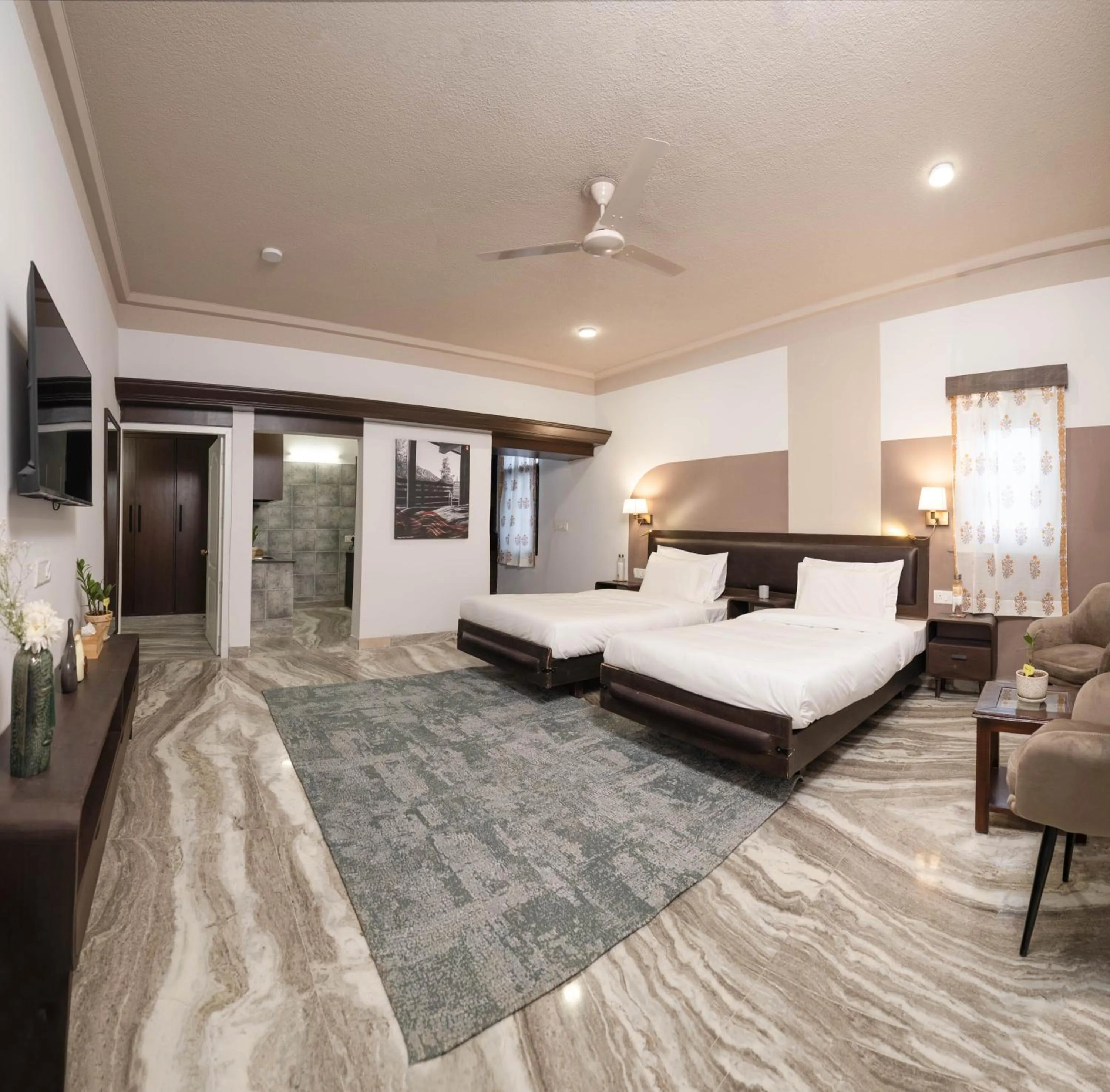 Photo of the whole room, Bed in Firebrick Boutique Residences - GARNET HOUSE