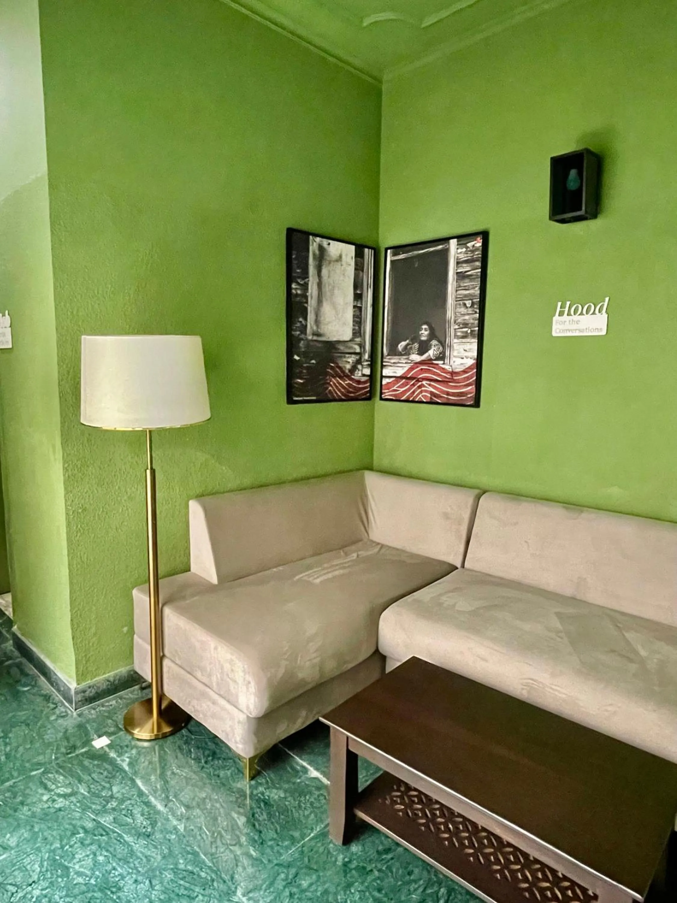 Seating area in Firebrick Boutique Residences - GARNET HOUSE