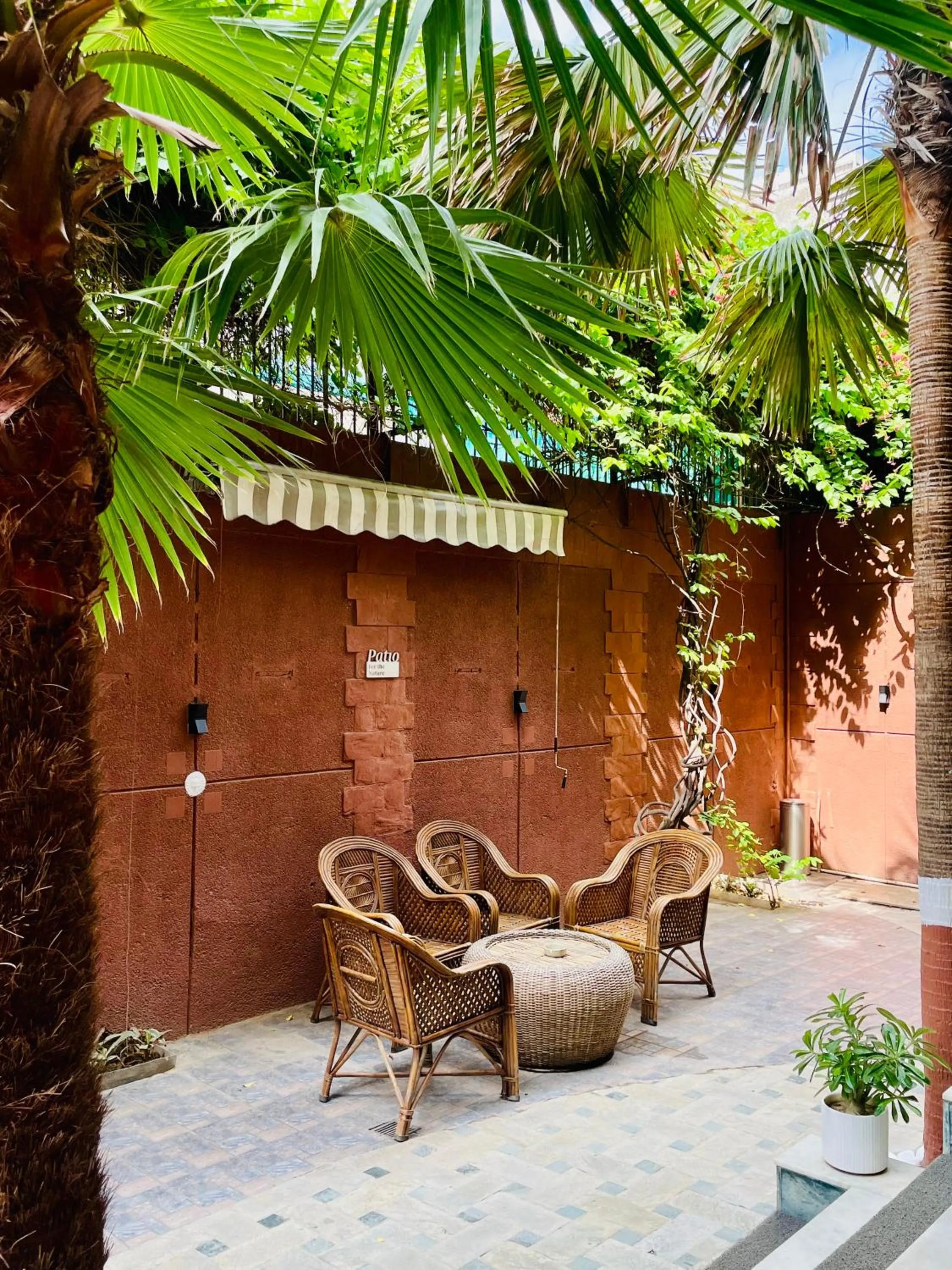 Patio in Firebrick Boutique Residences - GARNET HOUSE
