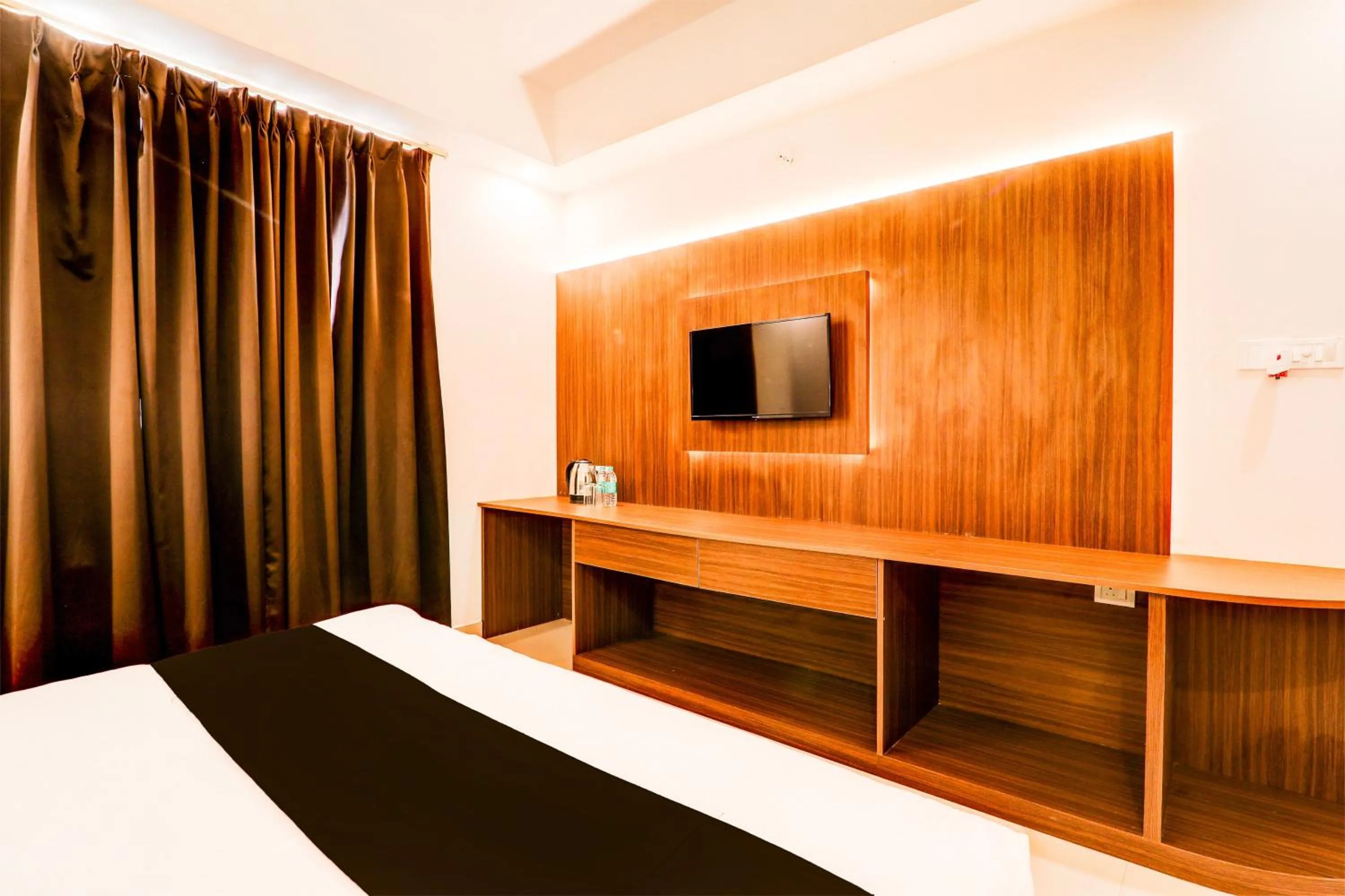 Bedroom in Hotel O The Suite