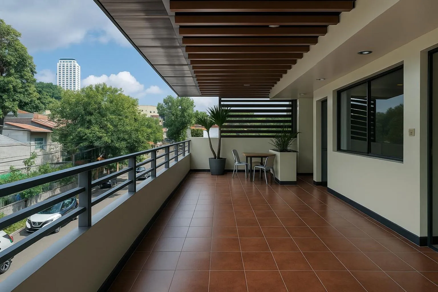 Patio in Goland Pension House & Dormitory by SMS Hospitality